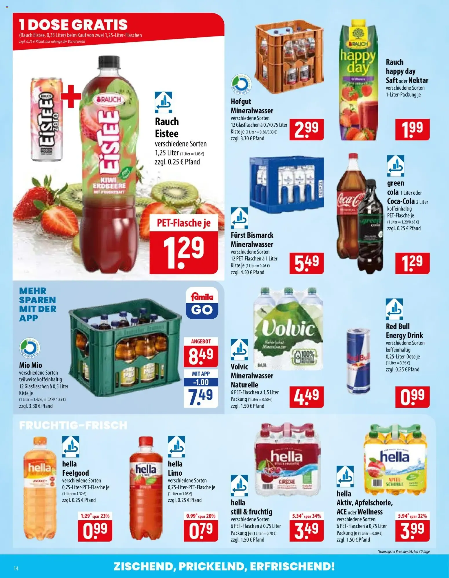 Famila besser als gut! von 27. Juli bis 1. August 2026 - Prospekt seite 14