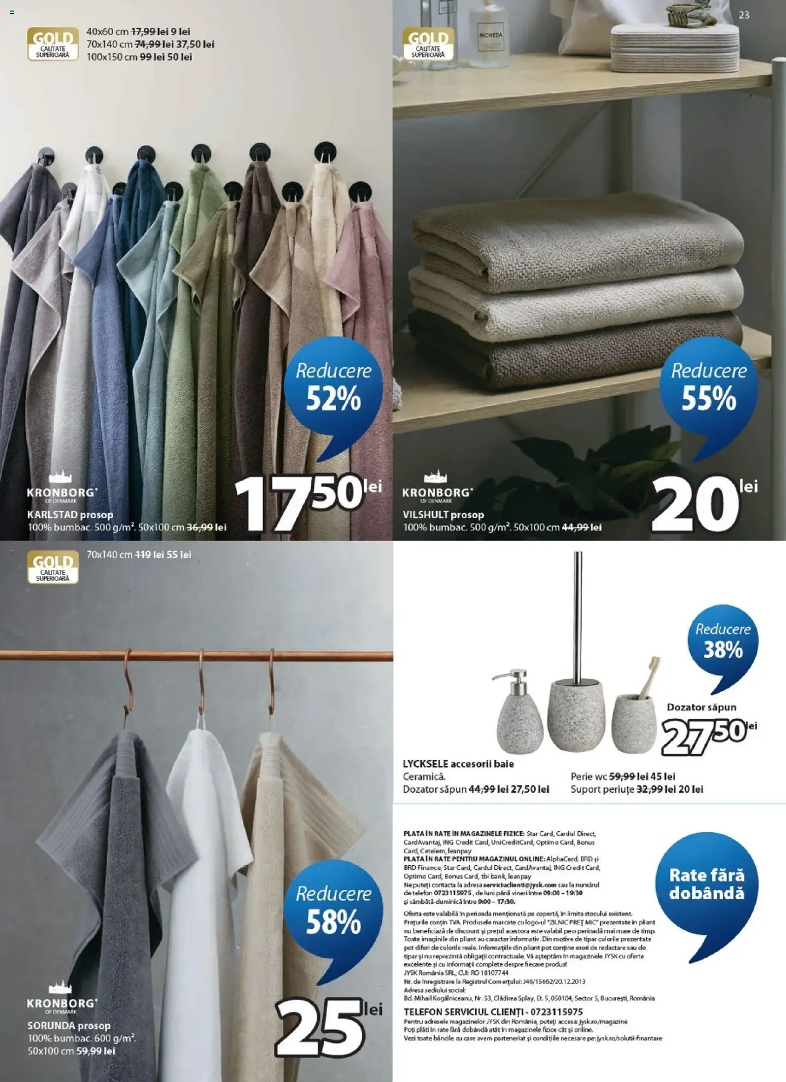 Catalog JYSK Catalog - Oferta 25.08.2026 - 23.09.2026 de la 25 august până la 23 septembrie 2026 - Revista Pagina 23