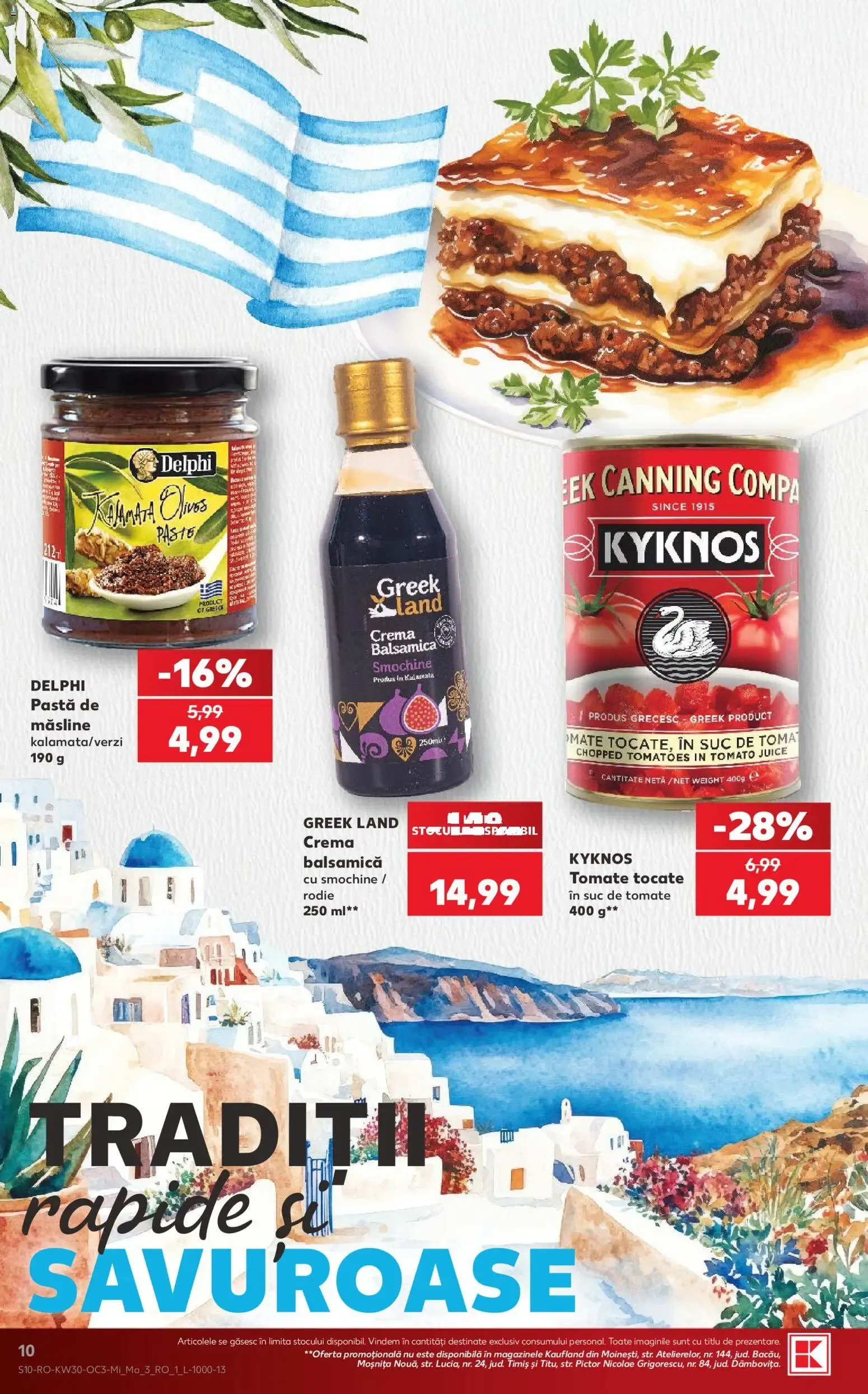 Catalog Kaufland - Descoperă Savoarea Greciei de la 22 iulie până la 28 iulie 2026 - Revista Pagina 10