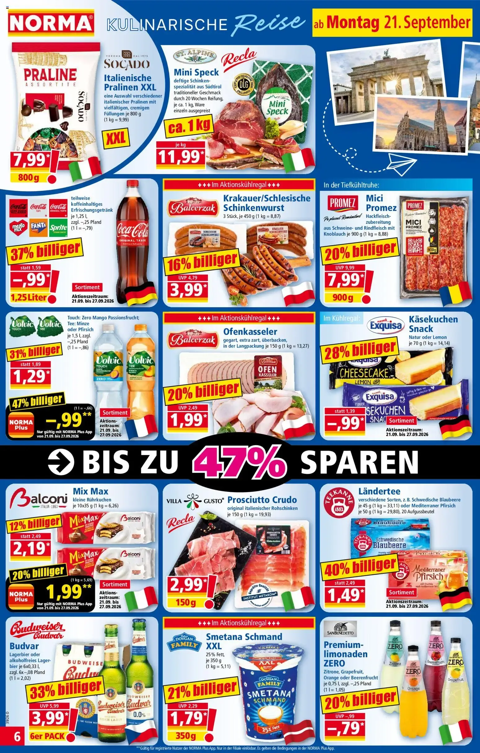 NORMA: Mehr fürs Geld ab 21. September von 21. September bis 27. September 2026 - Prospekt seite 6