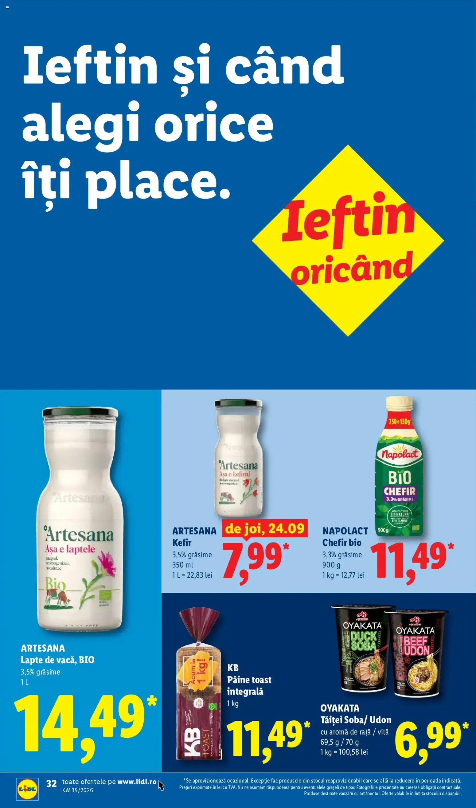 Catalog Catalog LIDL 21.09.2026 - Oferta și Revista online de la 21 septembrie până la 27 septembrie 2026 - Revista Pagina 32