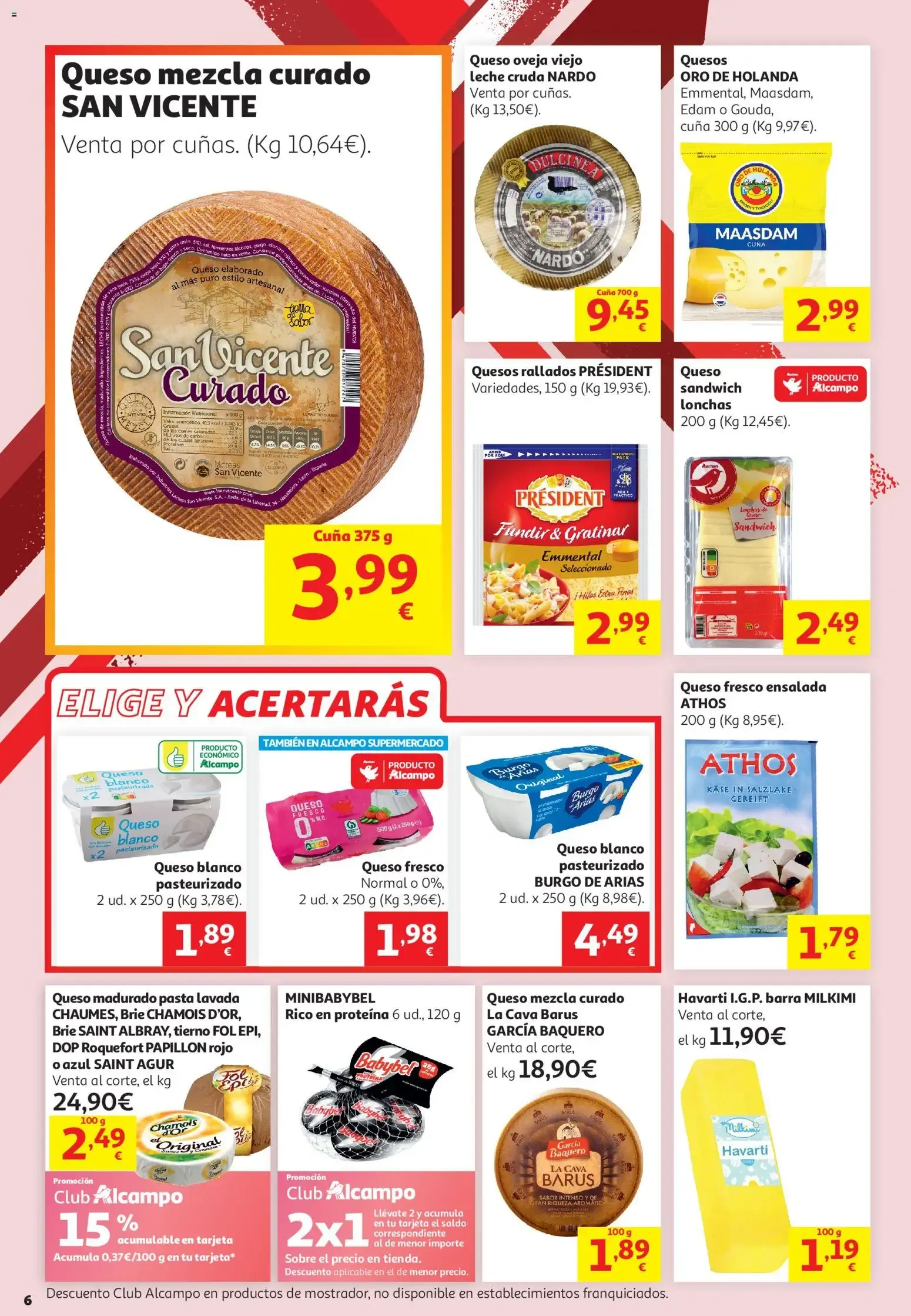 Catálogo de Alcampo Aniversario - ¡El Partido del Ahorro! 16 de junio al 29 de junio 2026 - Página 6