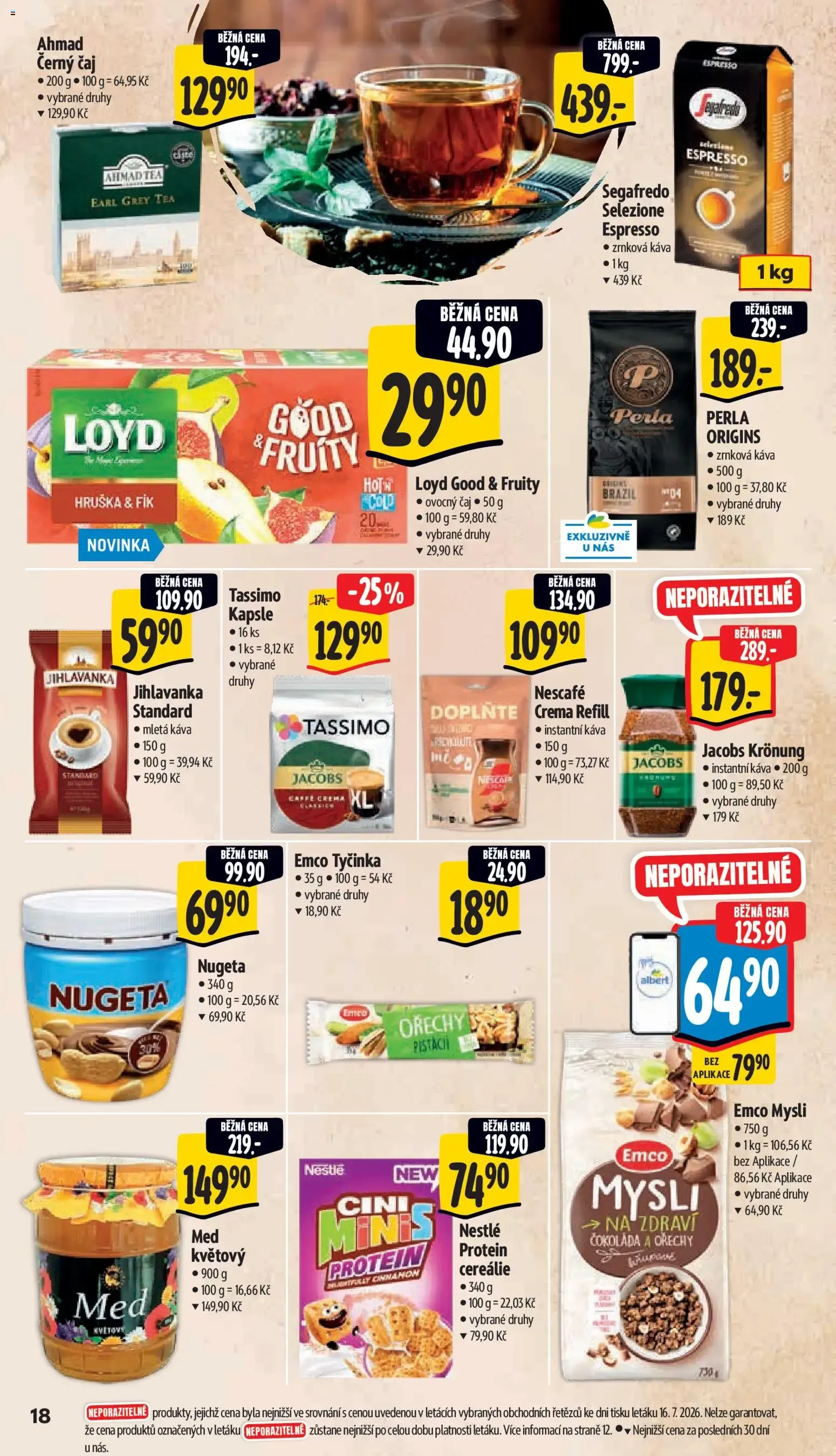 Albert leták - Supermarket od 22.07.2026 - Akční leták - 22. července 28. července 2026 - Page 30