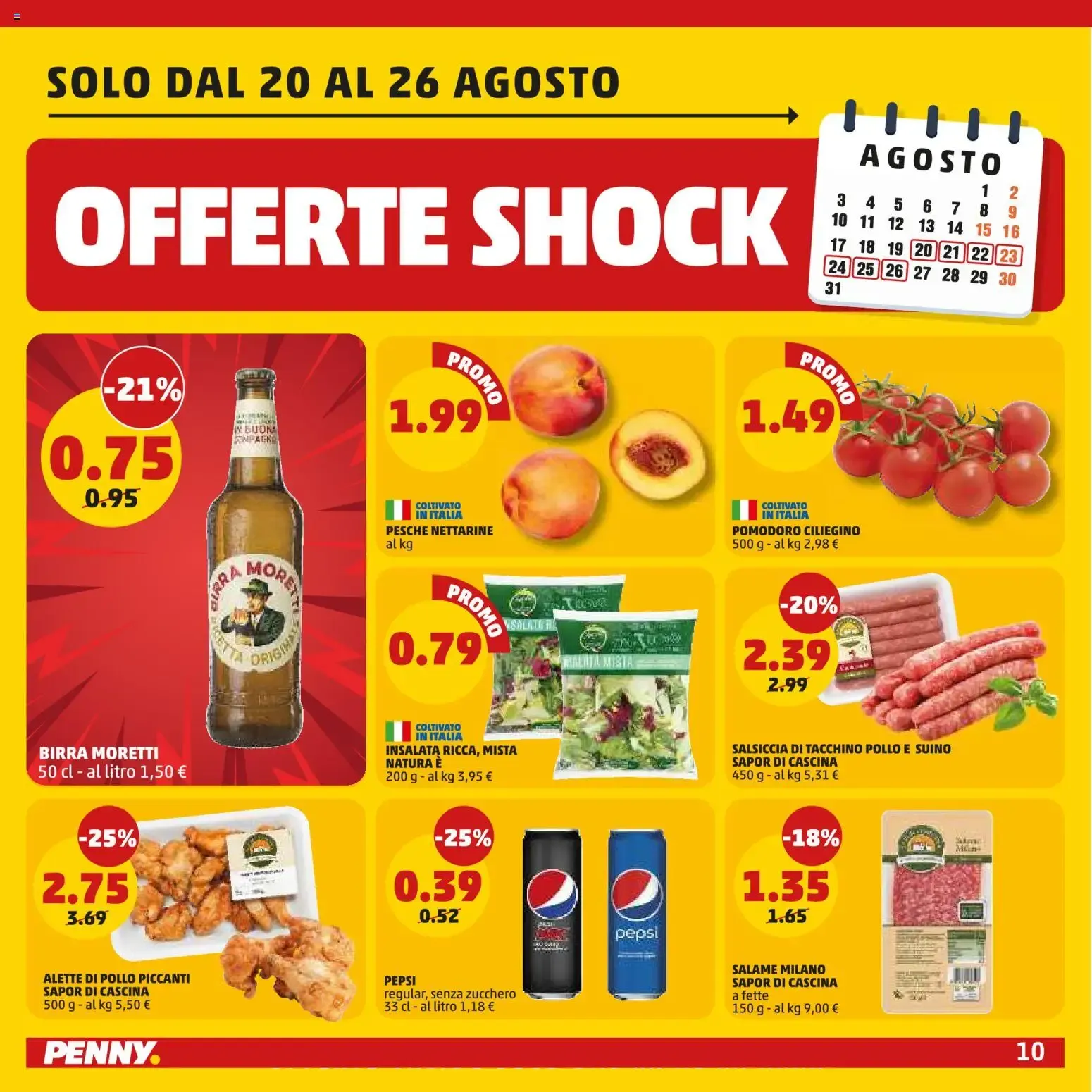 Volantino PENNY dal 13/08/2026 anteprima da 13 agosto a 26 agosto di 2026 - Pagina del volantino 10