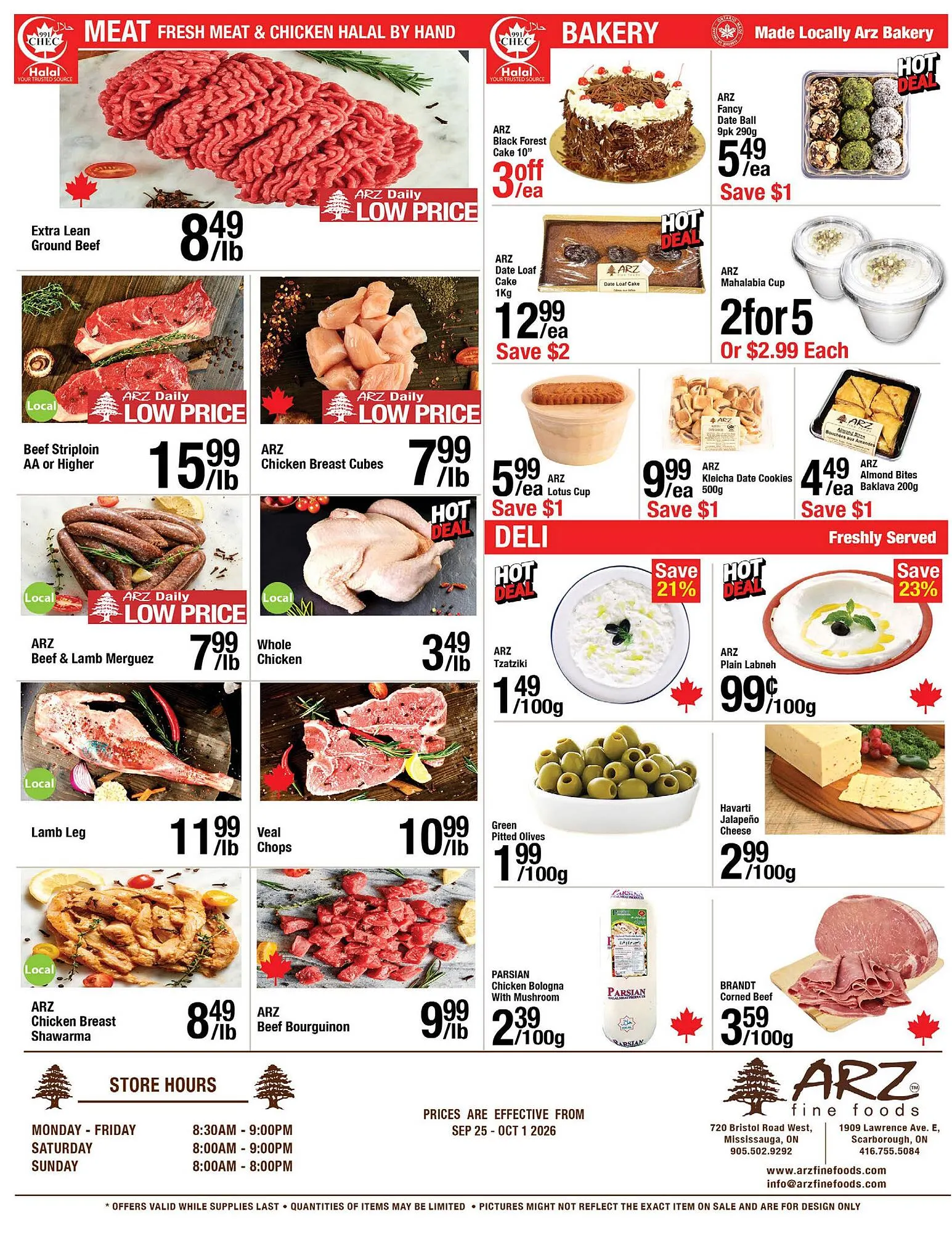 Arz Fine Foods flyer week 39 from September 25 to October 1 2026 - flyer page 4