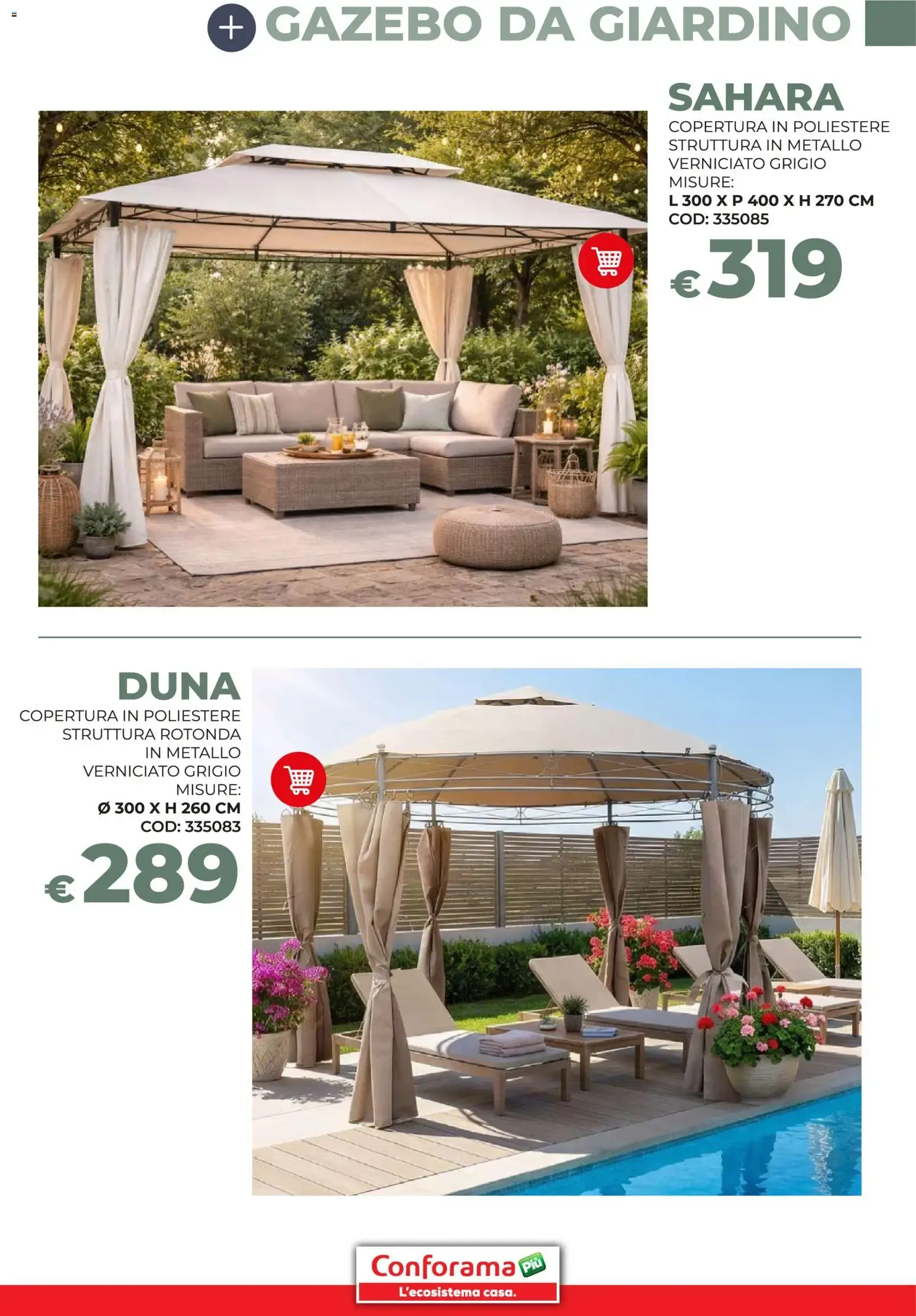 Conforama Collezione Arredo Giardino da 19 marzo a 30 settembre di 2026 - Pagina del volantino 13