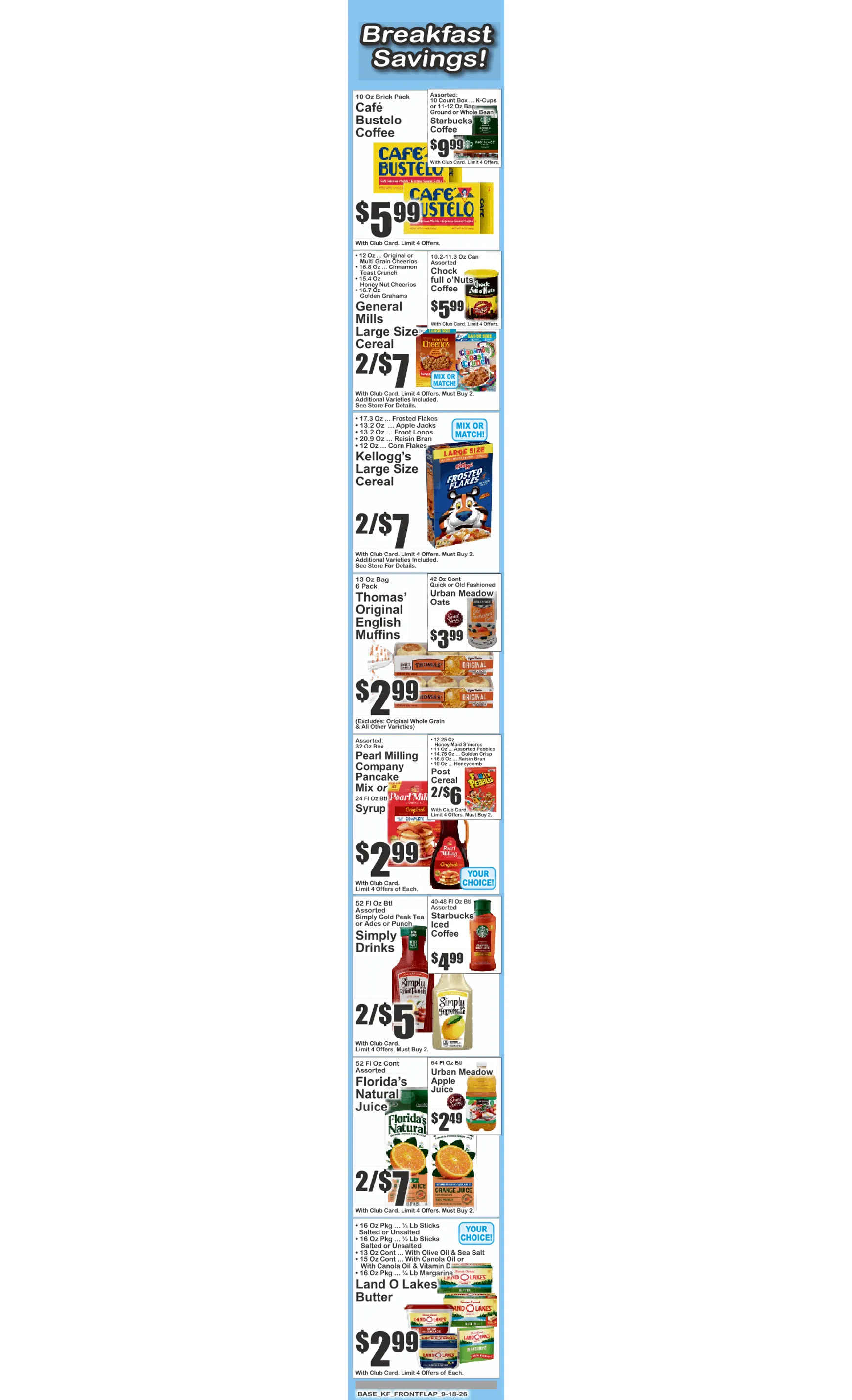 Weekly ad Current Key Food - Hartford Avenue leaflet valid from Friday 09/18/2026 to Thursday 09/24/2026 from September 18 to September 24 2026 - Page 2