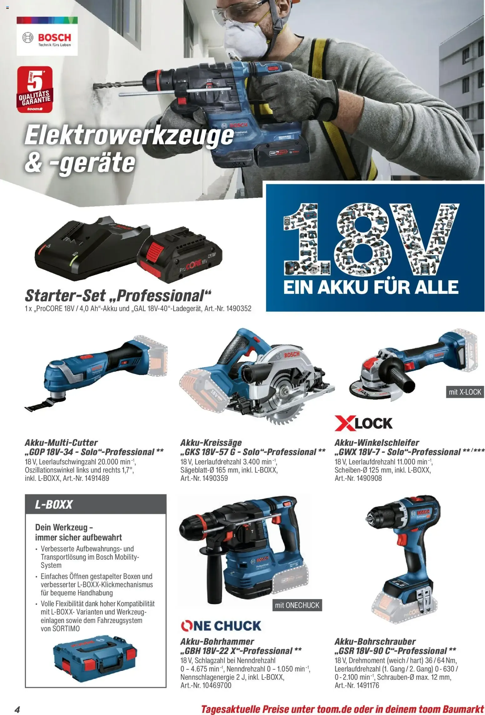 Toom Maschinen & Werkstatt 2026 von 1. Januar bis 31. Dezember 2026 - Prospekt seite 4