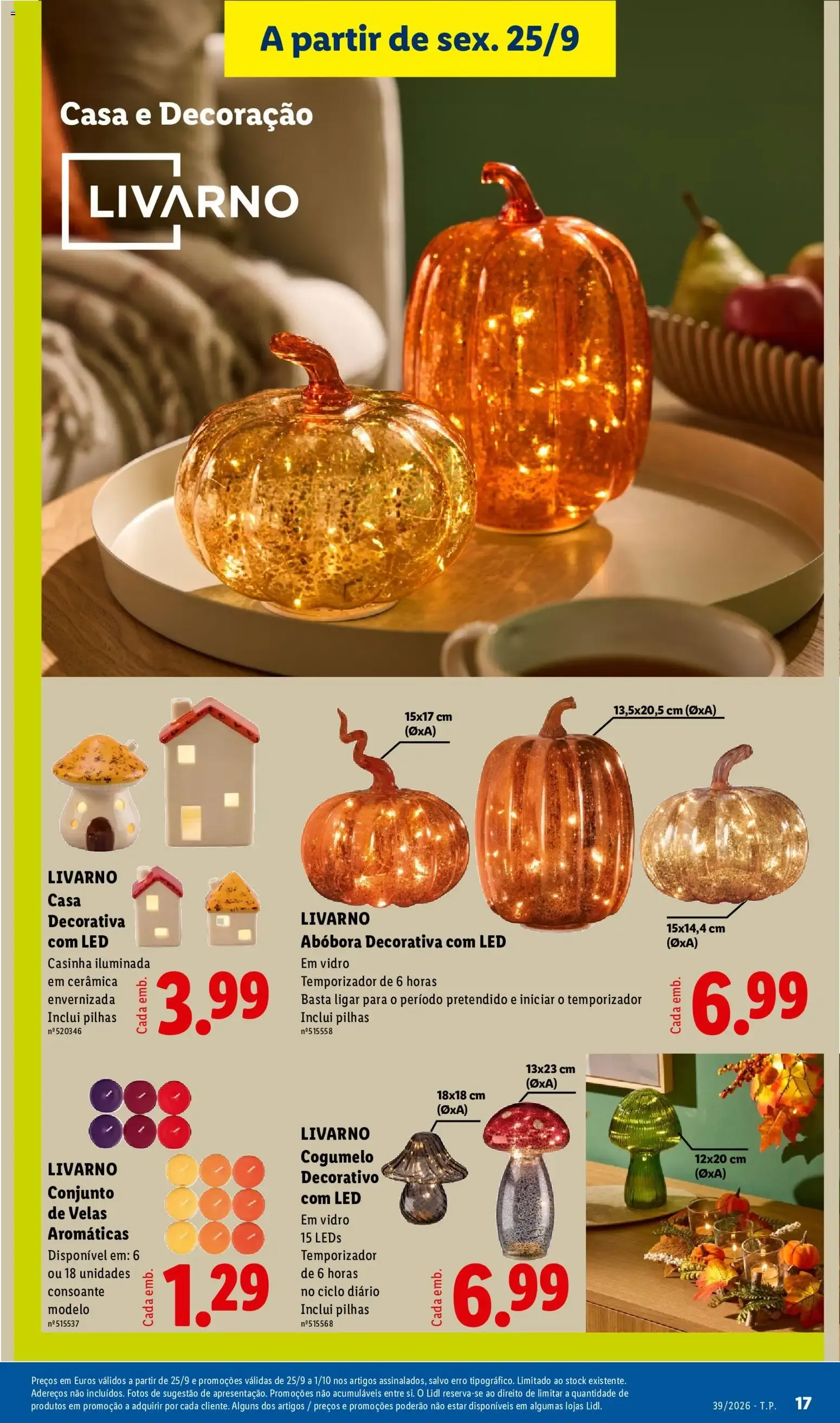 Folheto Lidl Promoções Fim de Semana » de 25/09/2026 - 27/09/2026 de 25 de setembro até 27 de setembro 2026 - Pagina 17