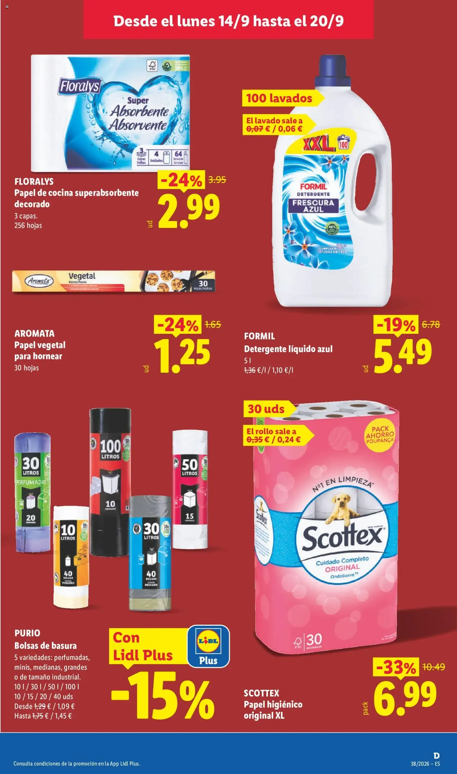 Catálogo de Lidl: Elige el N°1 en calidad-precio 14 de septiembre al 20 de septiembre 2026 - Página 23