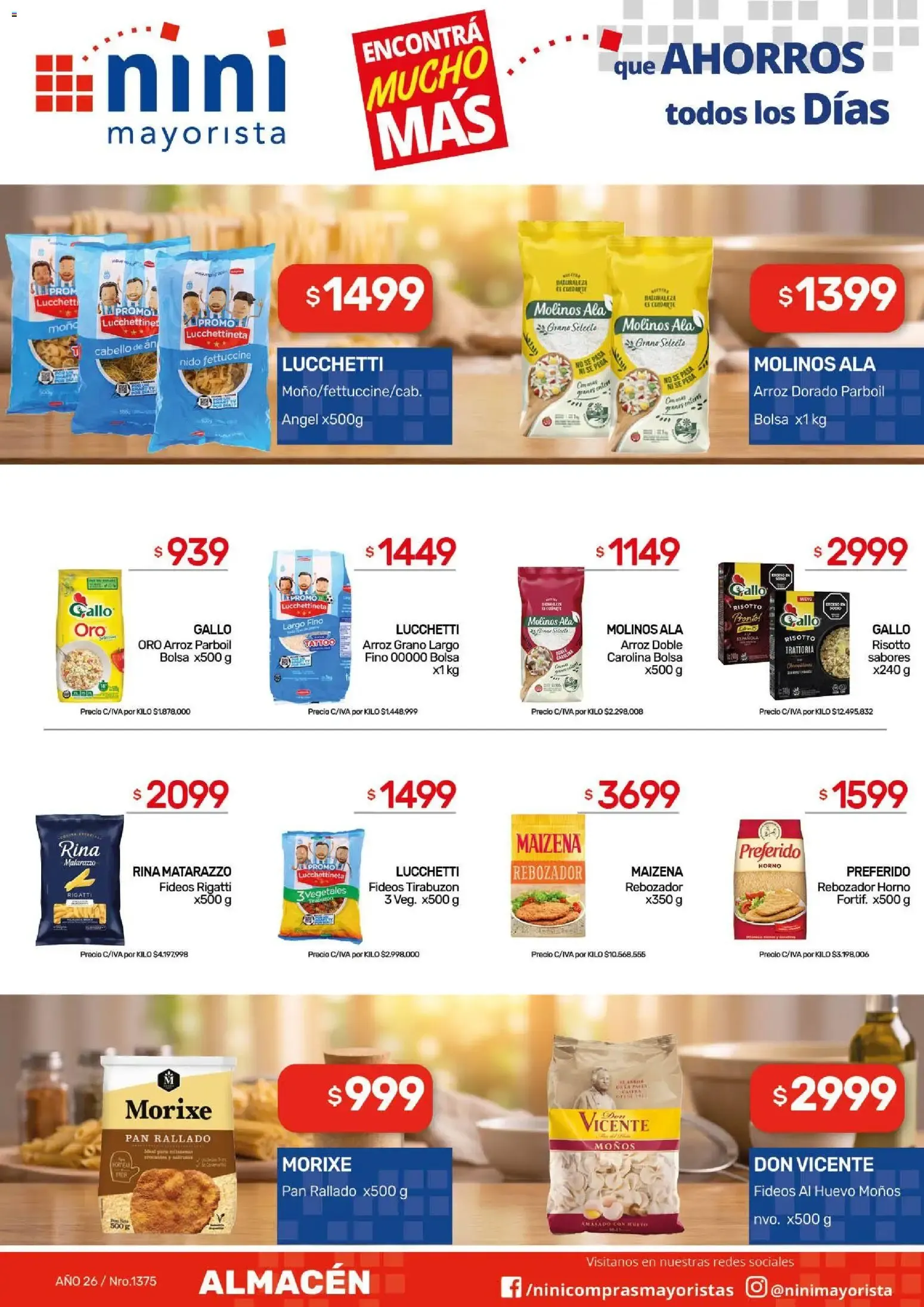 Ofertas de NINI Mayorista catálogo del 31/08/2026 - 06/09/2026 31 de agosto al 6 de septiembre 2026 - Página 26 del catálogo