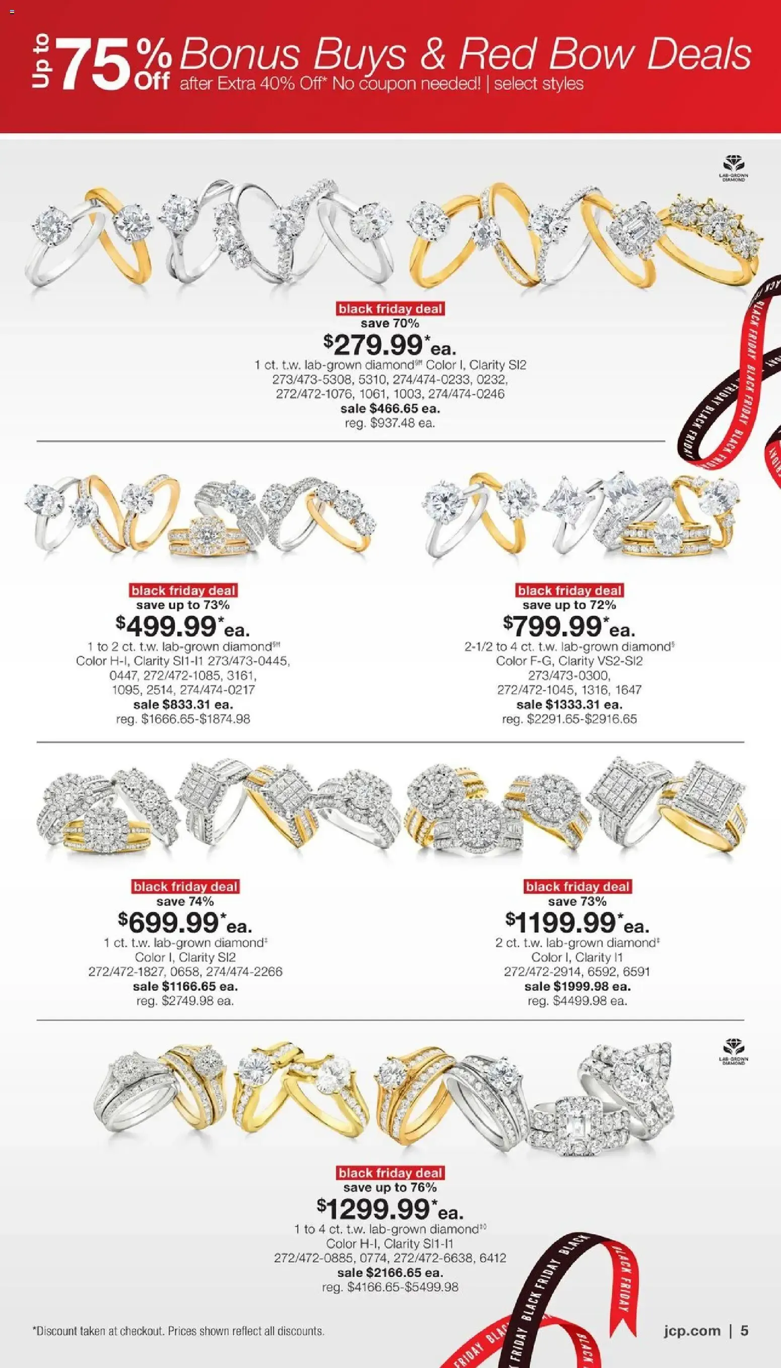 Weekly ad JCPenney Black Friday Early Access Jewelry Deals from October 26 to November 15 2026 - Page 5