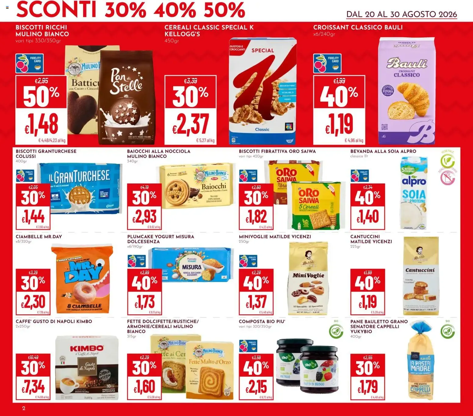 Iper Pan & Super Pan: Sconti 30%, 40%, 50% da 20 agosto a 30 agosto di 2026 - Pagina del volantino 2