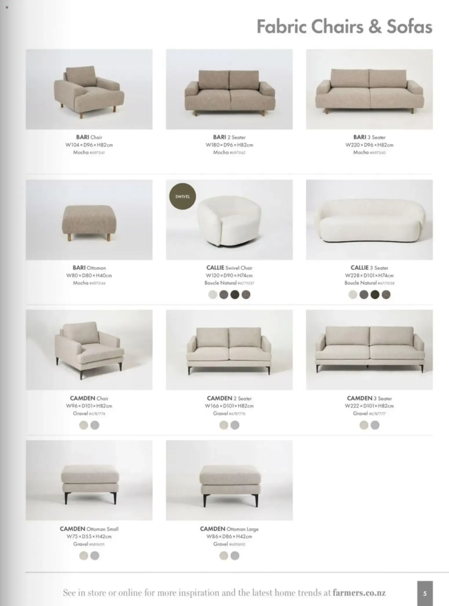 Farmers Furniture Directory from 1 January to 31 December 2026 - Catalogue Page 5