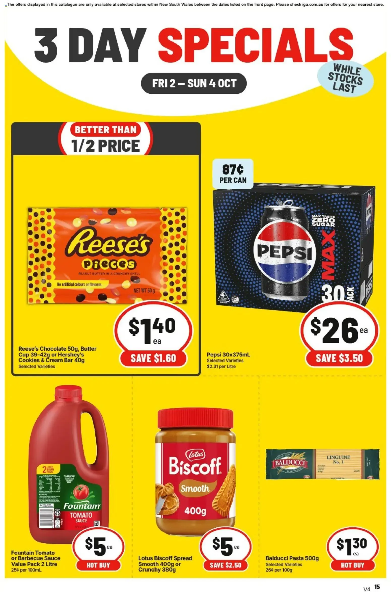 3 DAY SPECIALS - Catalogue valid from 2 October to 4 October 2026 - page 3