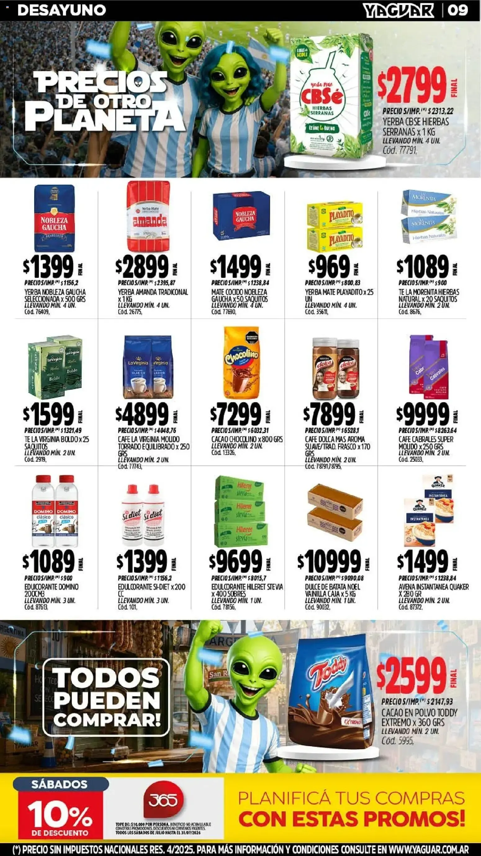 Ofertas de Yaguar - Oferta Semanal General Roca del 13/07/2026 - 18/07/2026 13 de julio al 18 de julio 2026 - Página 11 del catálogo