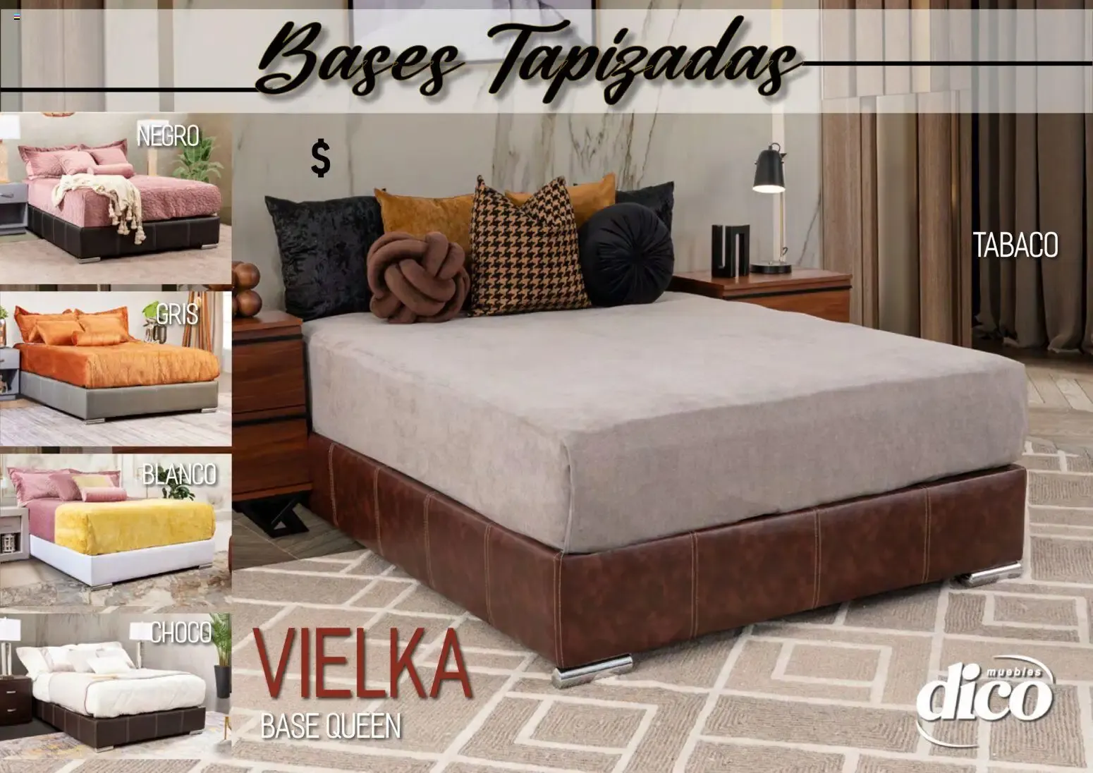 Catálogo de Muebles Dico catálogo Camas tapizadas (01/04/2026 - 31/10/2026) - catálogo en línea 1 de abril al 31 de octubre 2026 - Pagina 9