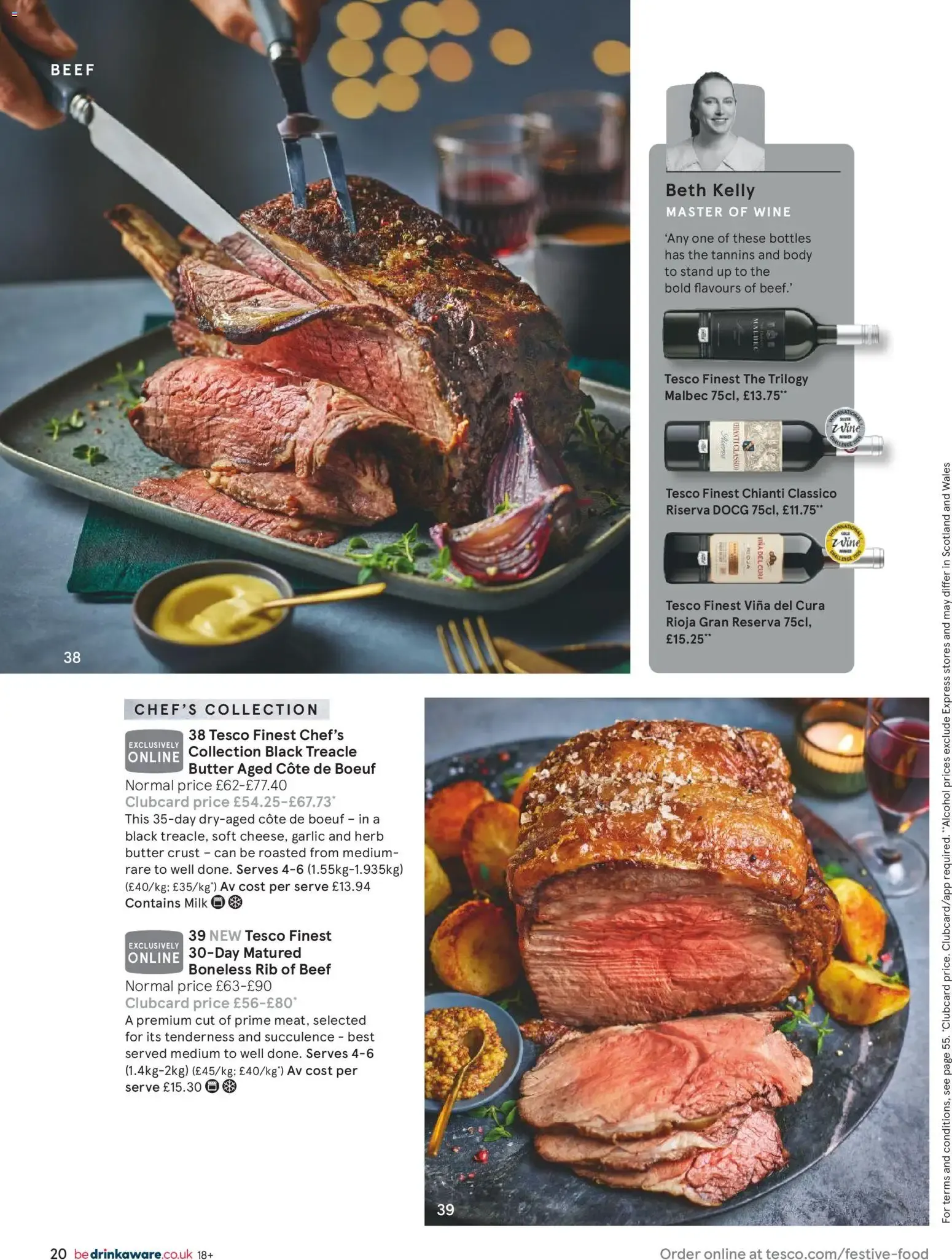 TESCO finest FESTIVE FOOD TO ORDER from 1 October to 31 October 2026 - Catalogue Page 20