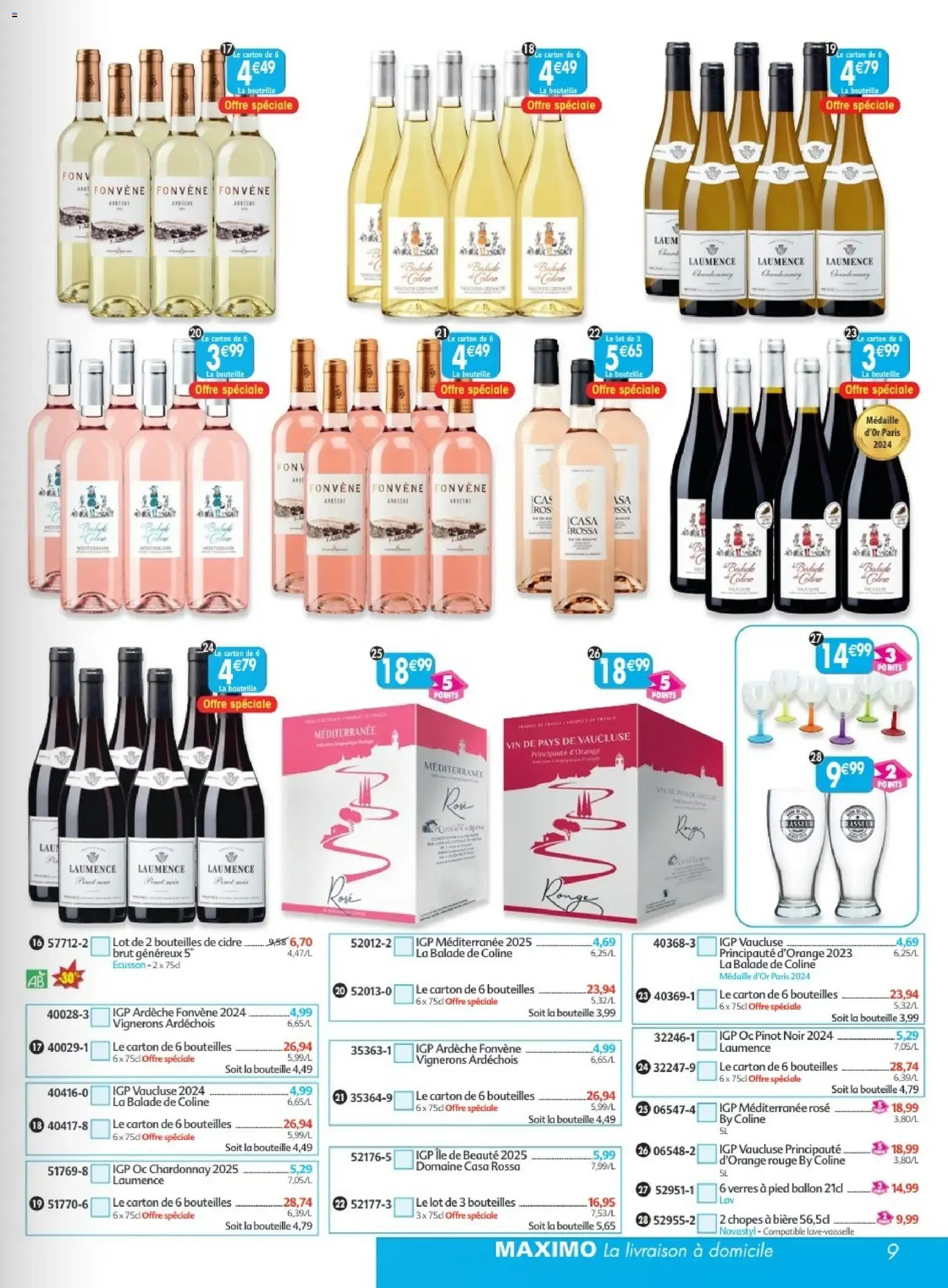 Maximo L'épicerie à domicile - Catalogue Juin 2026 du 22 mai au 18 juin 2026 - Catalogue page 9