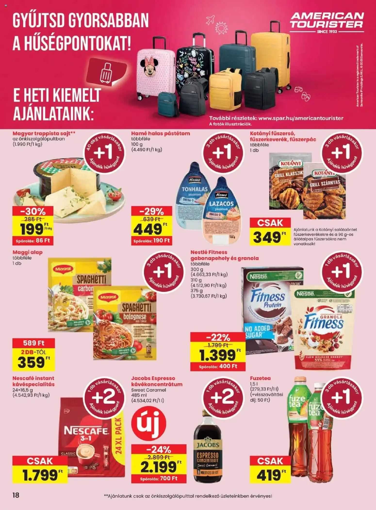 Katalógus Szülinapi akciók és szuper árak! július 9.-tól július 15.-ig 2026. - Oldal 18