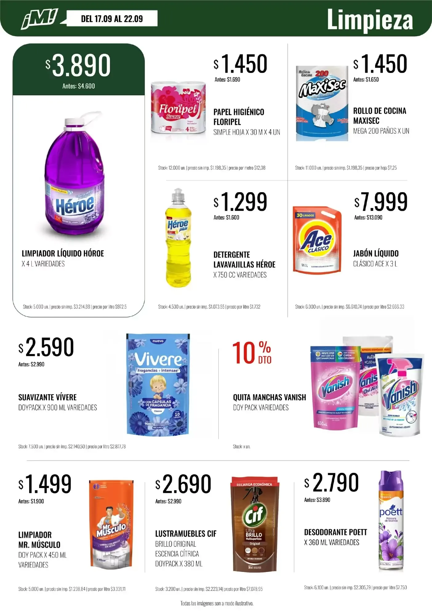 Ofertas de Catálogo de Ofertas Super Mami Dino 17 de septiembre al 22 de septiembre 2026 - Página 10 del catálogo