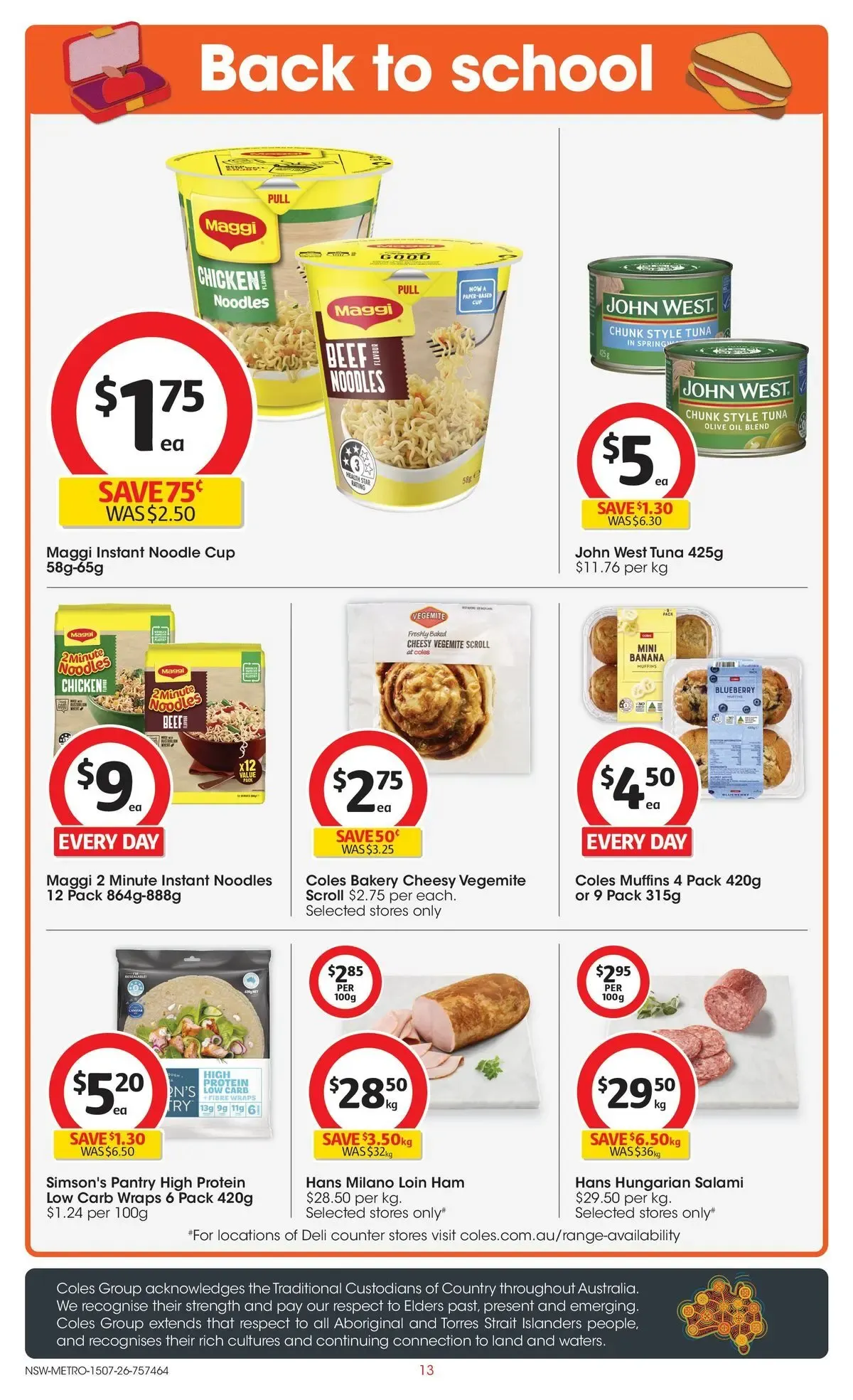 Coles catalogue valid from 15/07/2026 > Online Australia - Catalogue valid from 15 July to 21 July 2026 - page 13