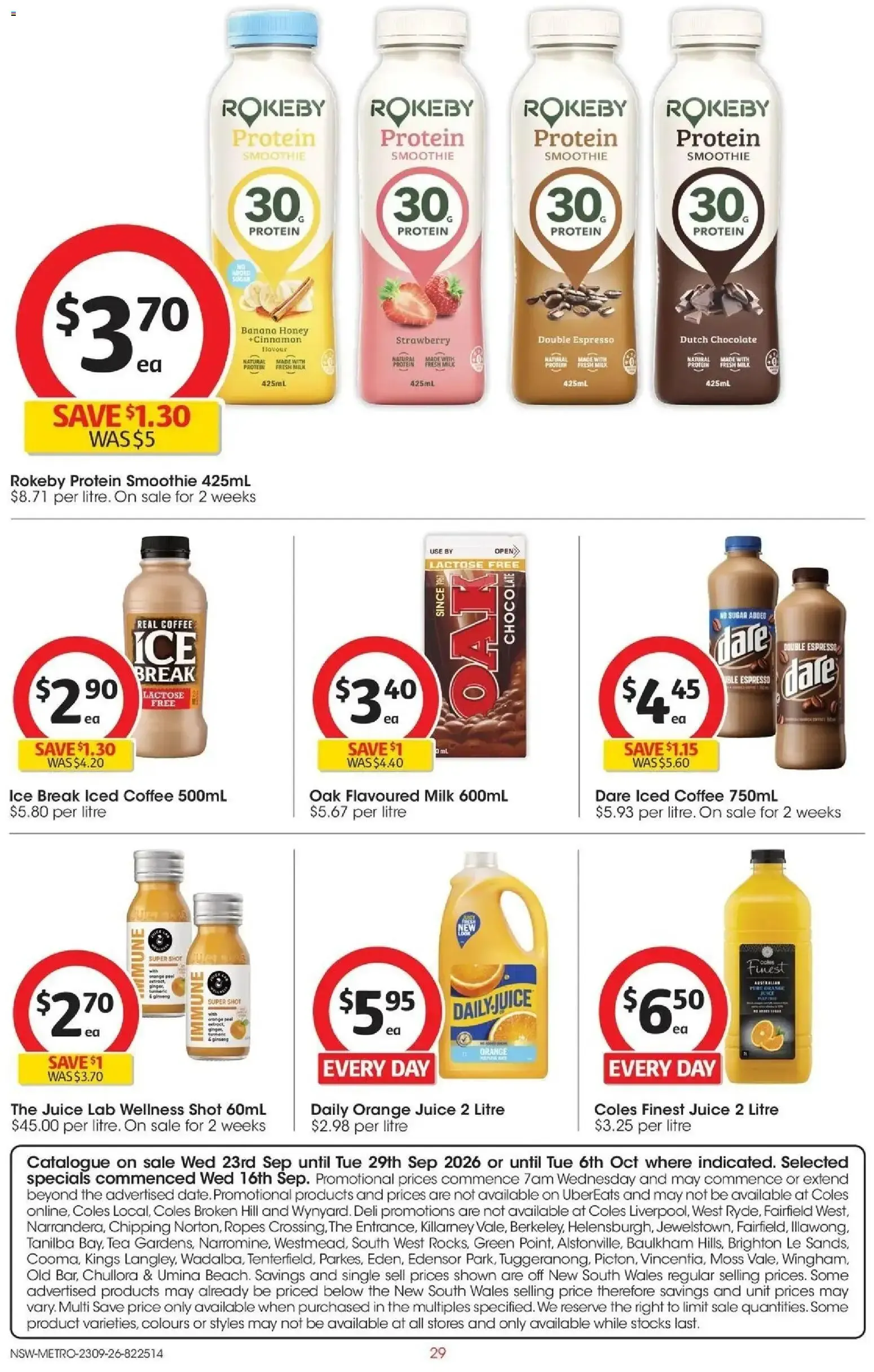 Coles | Footy Fever - Catalogue valid from 23 September to 29 September 2026 - page 29