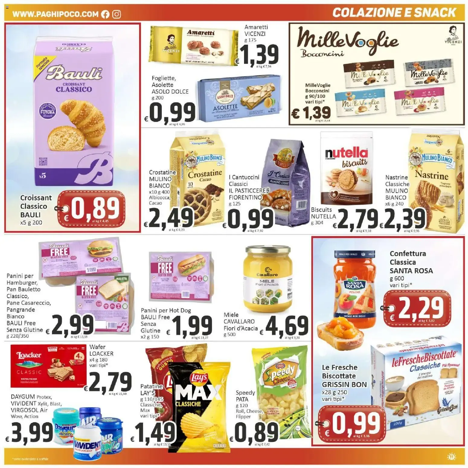 Nuovo Paghi Poco volantino dal 21/08/2026 > offerte anteprima 🛍️ da 21 agosto a 31 agosto di 2026 - Pagina del volantino 11