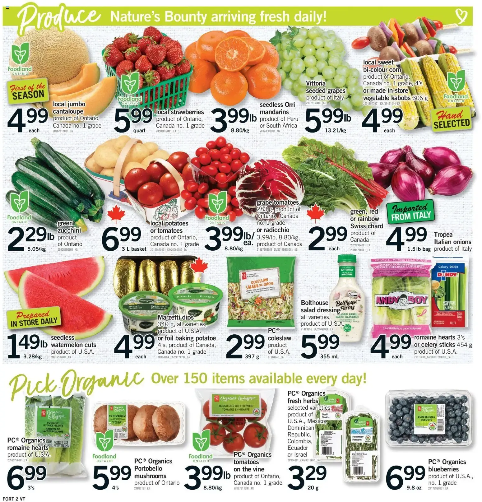 Fortinos weekly flyer / circulaire from Jul 30, 2026 > weekly specials & deals from July 30 to August 5 2026 - flyer page 3