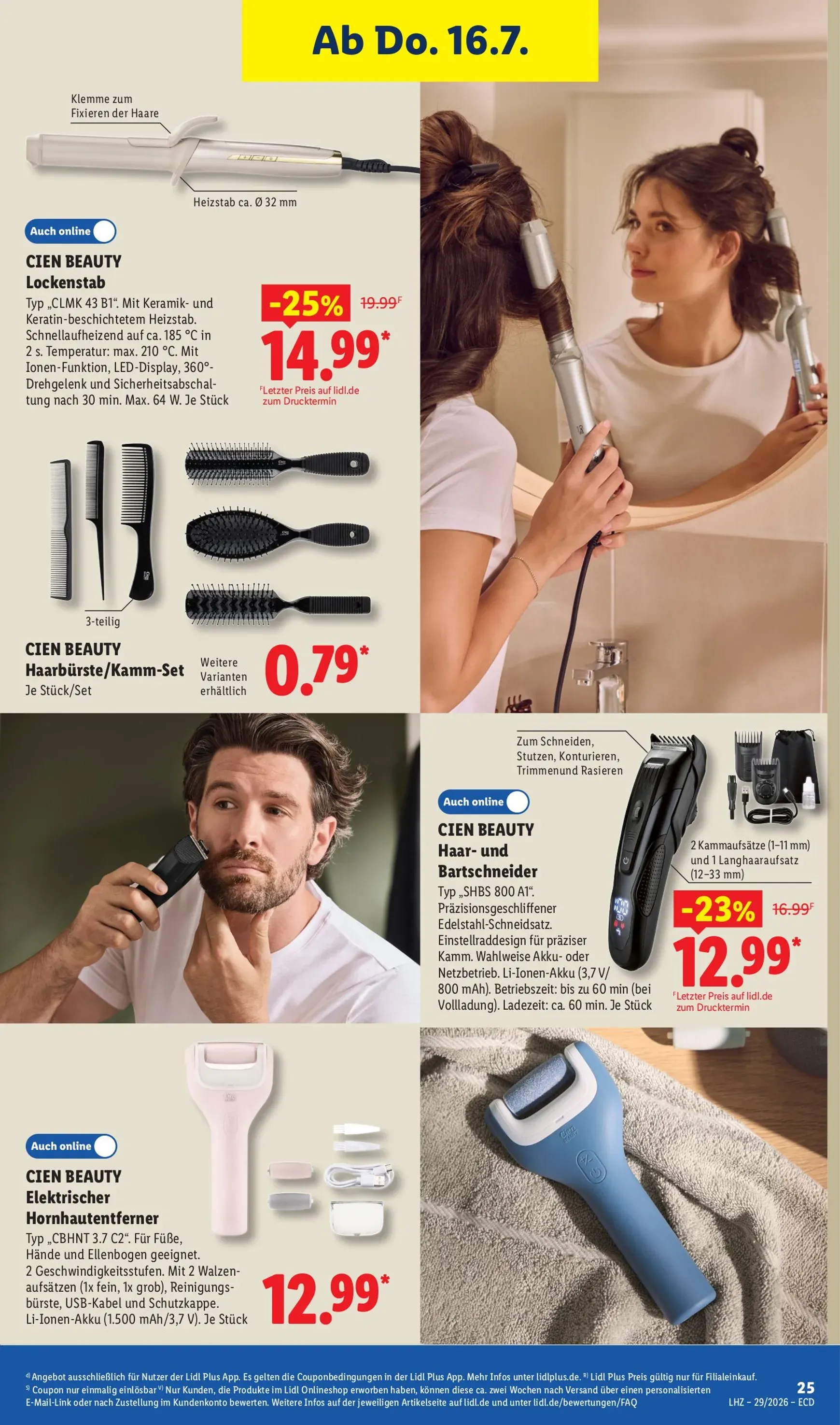 Lidl - Angebot der Woche Prospekt nächste Woche – von Montag 13.07.2026 bis Samstag 18.07.2026 von 13. Juli bis 18. Juli 2026 - Prospekt seite 25