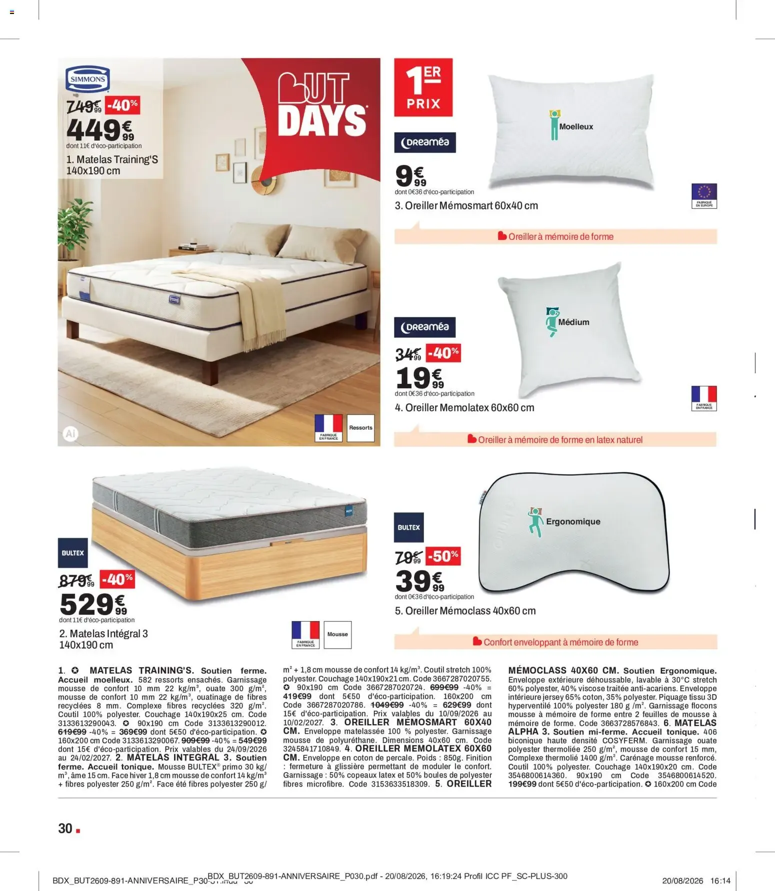 But catalogue but days à partir du 22/09/2026 - promo en ligne du 22 septembre au 26 octobre 2026 - Catalogue page 30