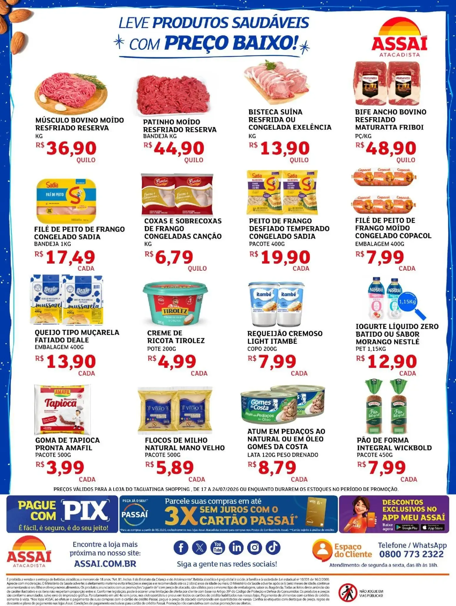 Encarte de Assaí Atacadista ofertas - DF de 17/07/2026 | Promoções Online 17 de julho até 24 de julho 2026 - Pagina 2