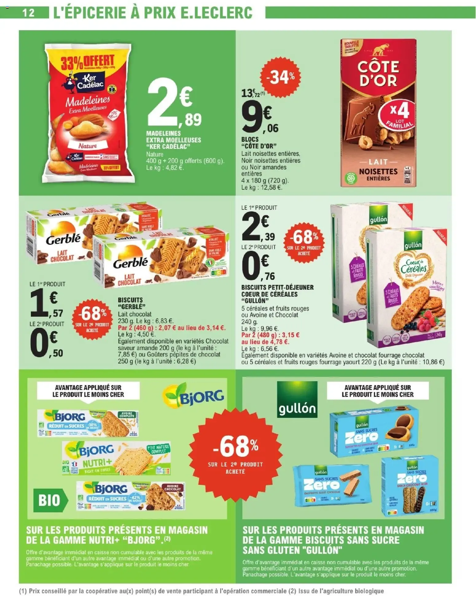 E.Leclerc: Que des promos en or pour le quotidien! du 6 octobre au 17 octobre 2026 - Catalogue page 12