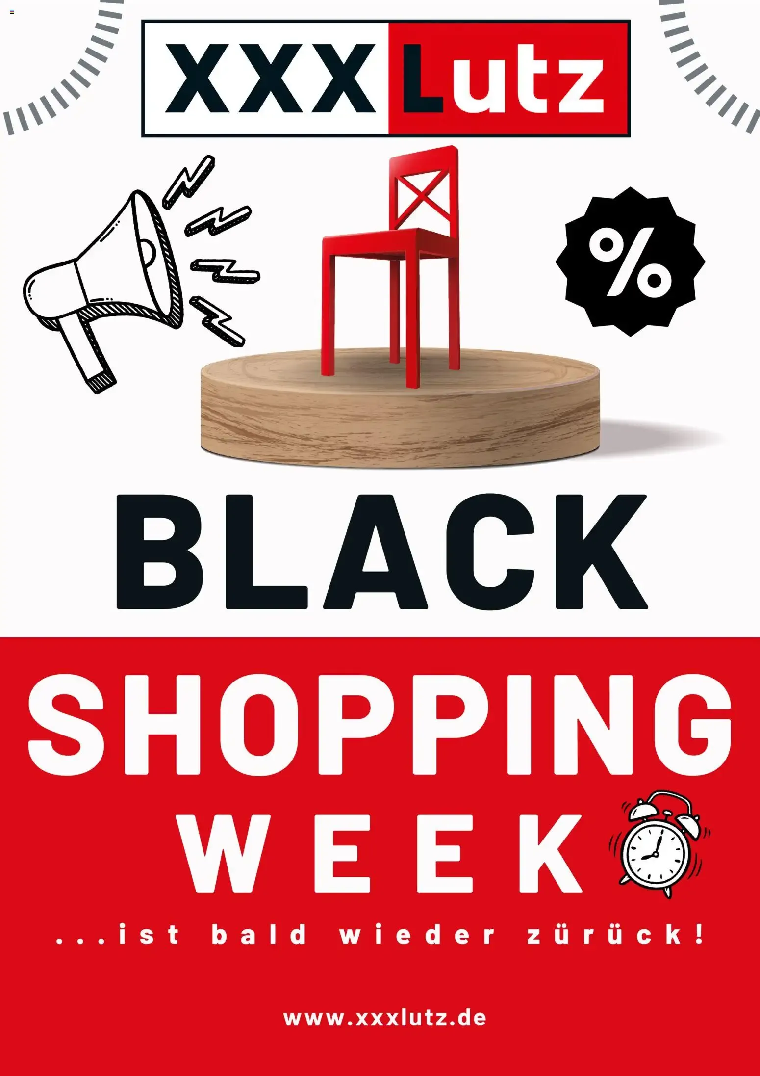 XXXLutz Black Shopping Week von 16. Oktober bis 27. November 2026 - Prospekt seite 1