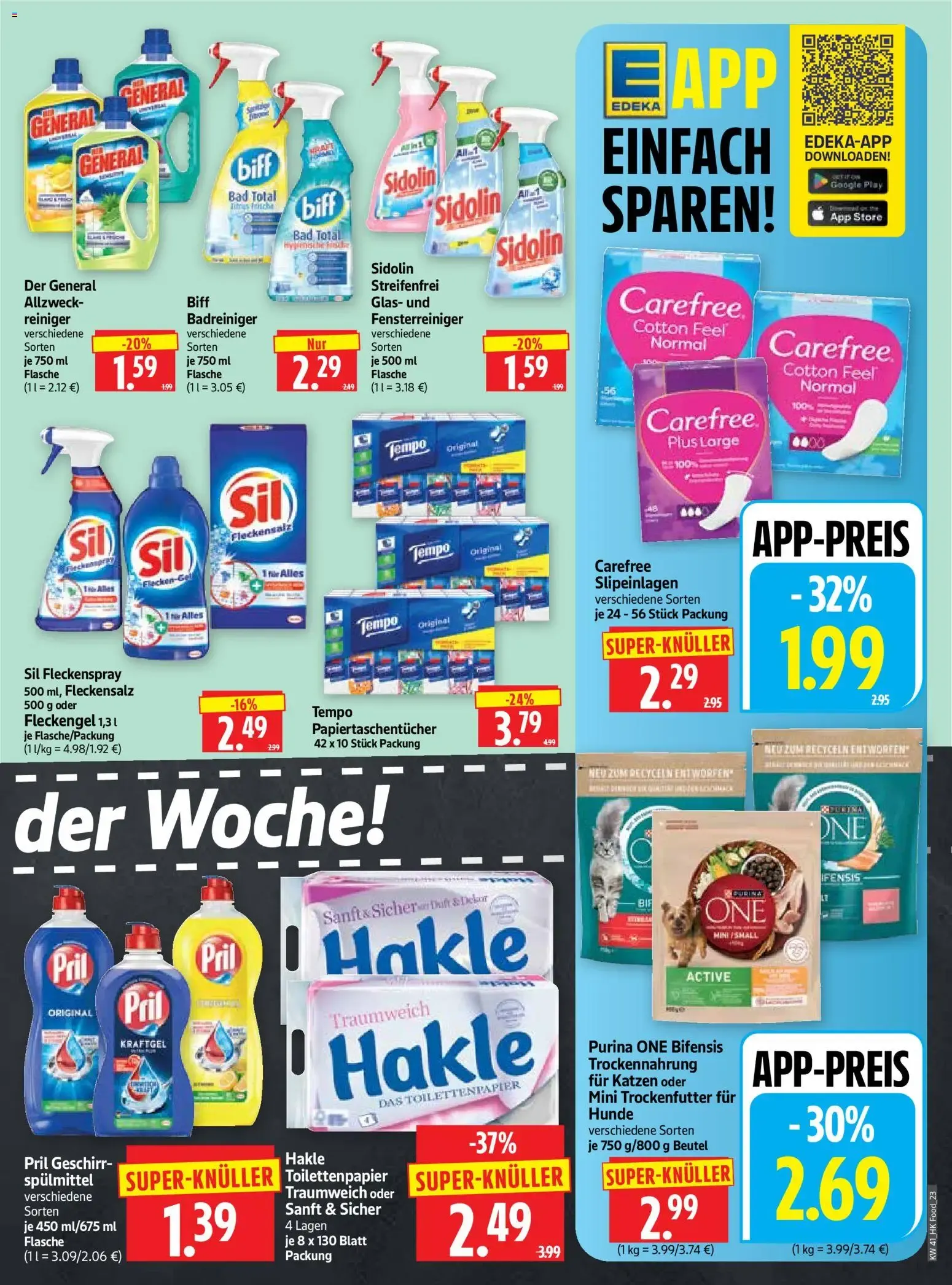 E center Herkules EDEKA App Prospekt von 5. Oktober bis 10. Oktober 2026 - Prospekt seite 23