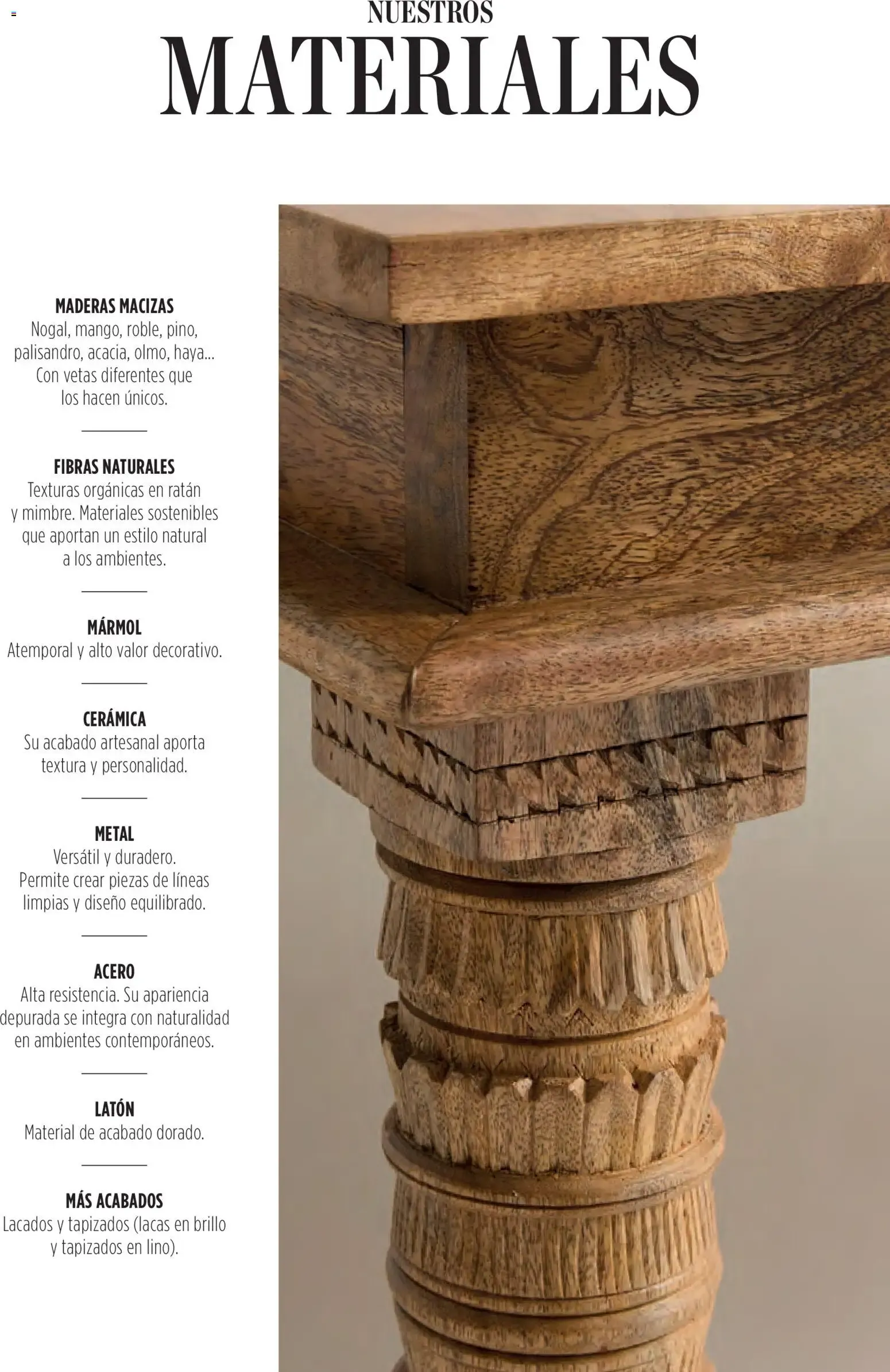 Catálogo de COLECCIONES MUEBLES DE INTERIOR 21 de septiembre al 28 de febrero 2027 - Página 4
