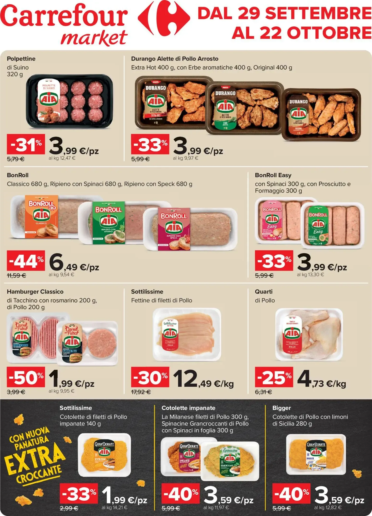 Carrefour Market da 29 settembre a 22 ottobre di 2026 - Pagina del volantino 1
