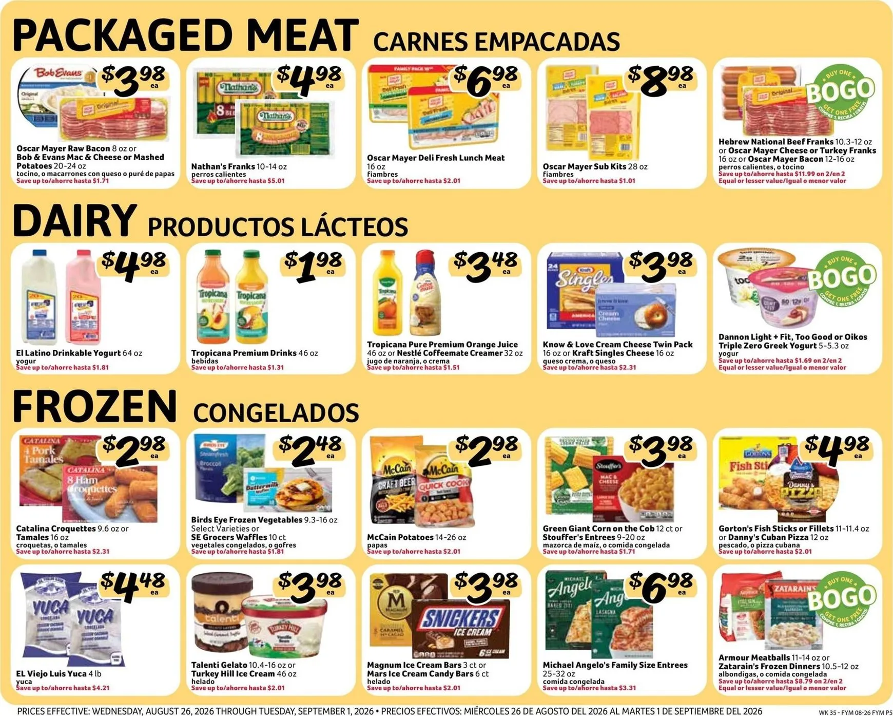 Weekly ad Fresco Supermarkets Weekly Specials from August 26 to September 1 2026 - Page 5
