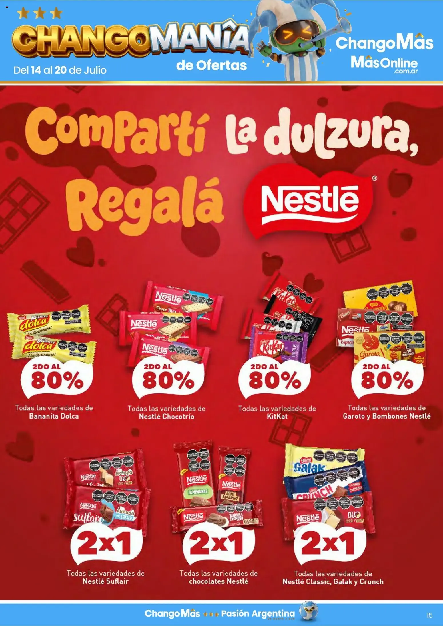 Ofertas de Changomas Especial dulzura || del 14/07/2026 - 20/07/2026 || Catálogo 14 de julio al 20 de julio 2026 - Página 6 del catálogo