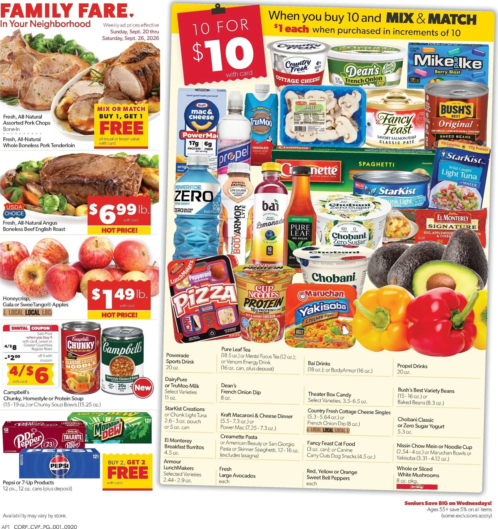FAMILY FARE. In Your Neighborhood