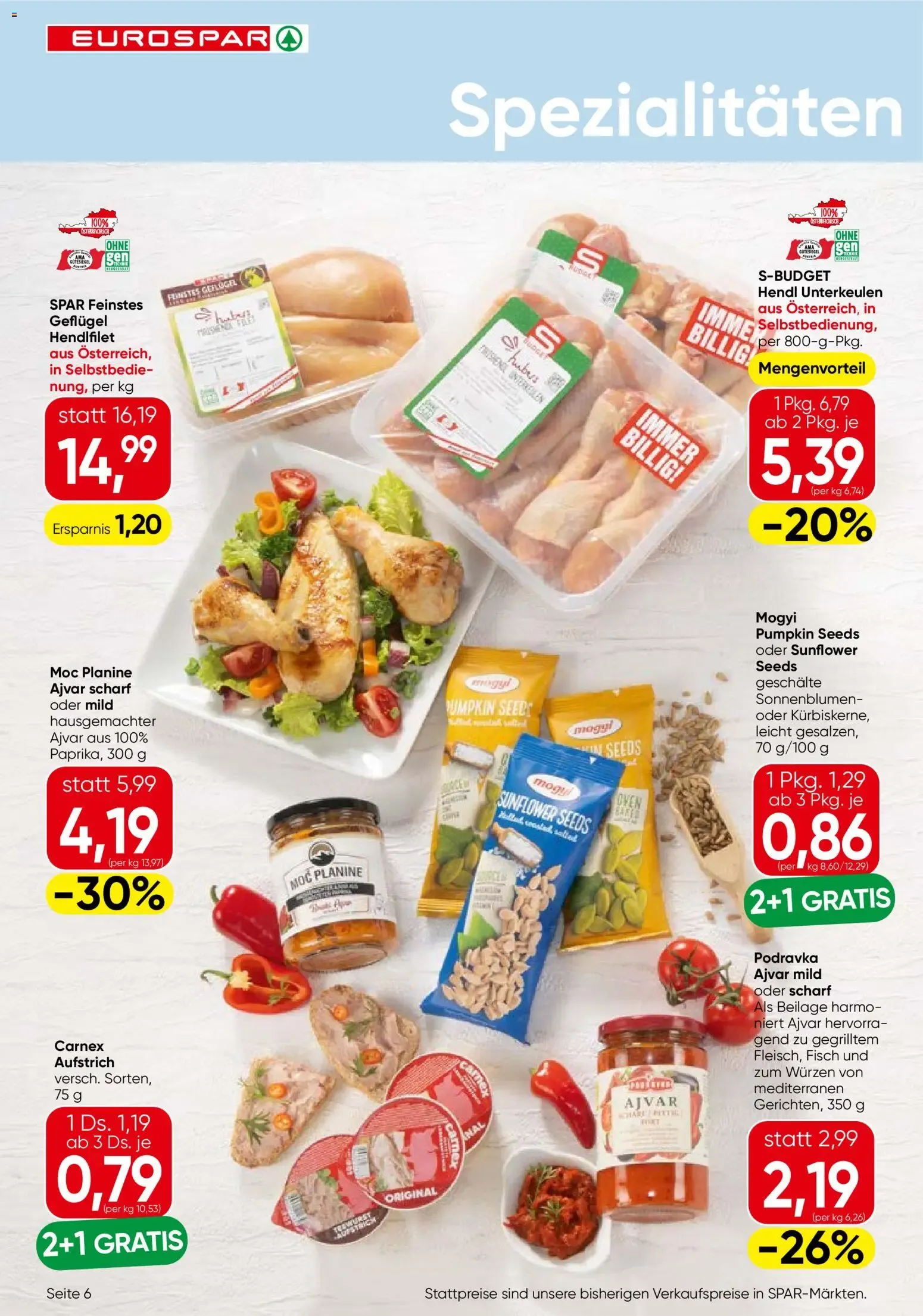 Eurospar Flugblatt von 03.06.2026 - Aktuelle Angebote von 3. Juni bis 17. Juni 2026 - Flugblätt seite 6