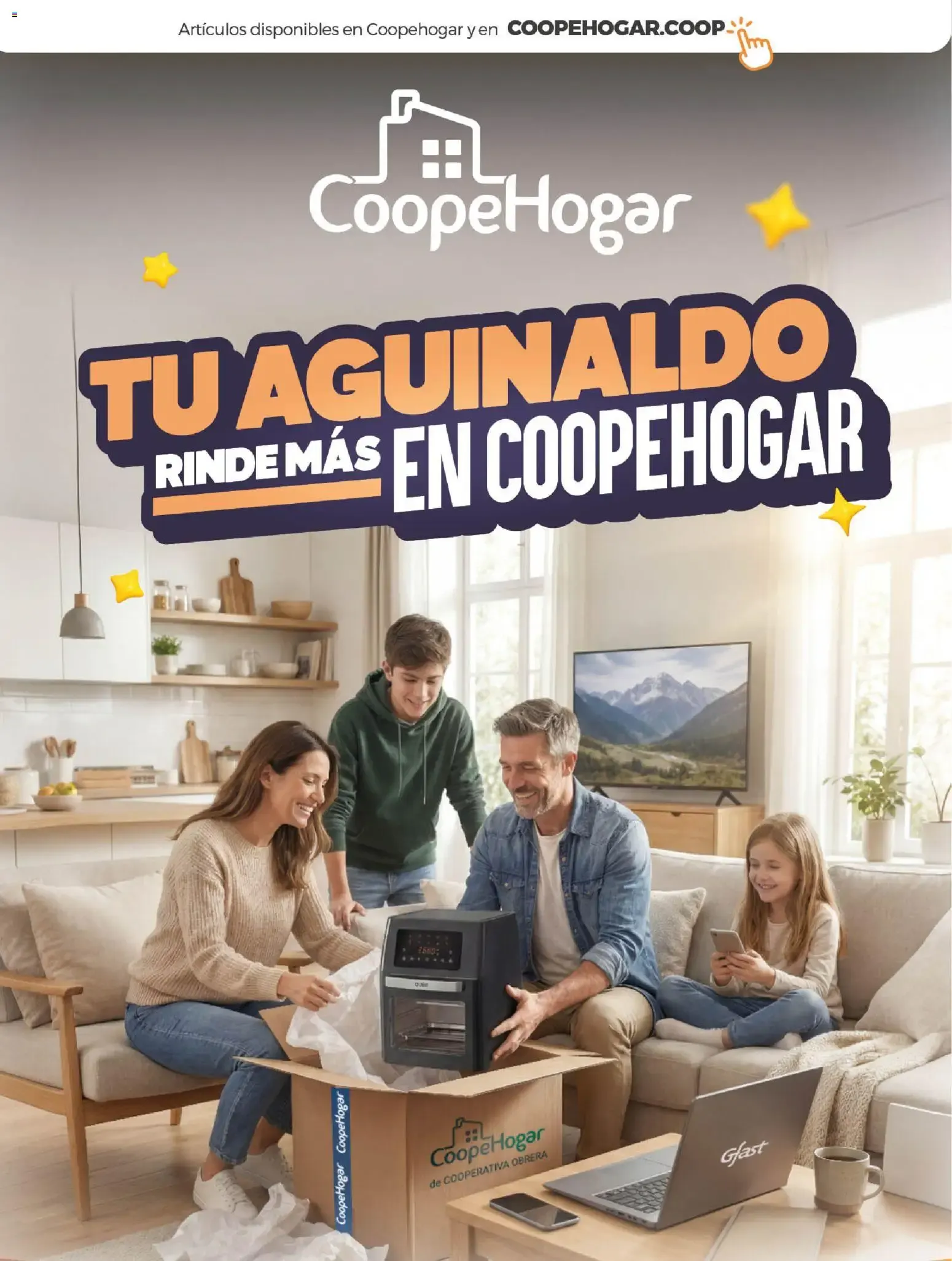 Ofertas de Tu Aguinaldo Rinde Más en CoopeHogar 10 de julio al 26 de julio 2026 - Página 1 del catálogo