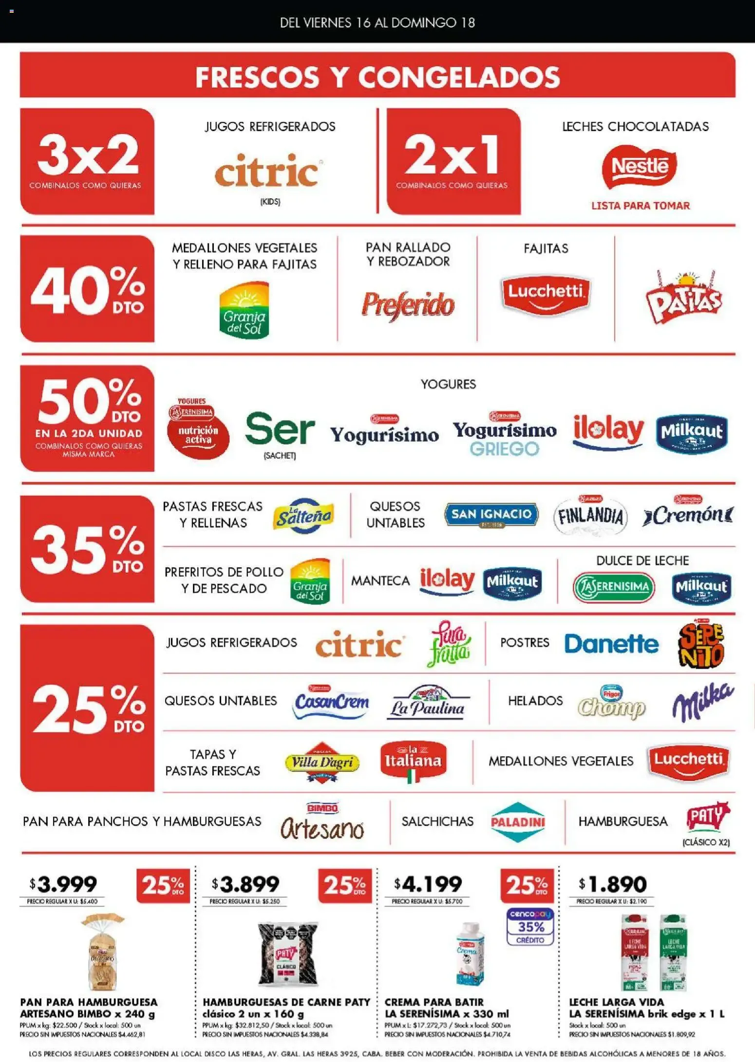Ofertas de Disco - Ofertas | Córdoba del 16/10/2026 - 18/10/2026 16 de octubre al 18 de octubre 2026 - Página 4 del catálogo