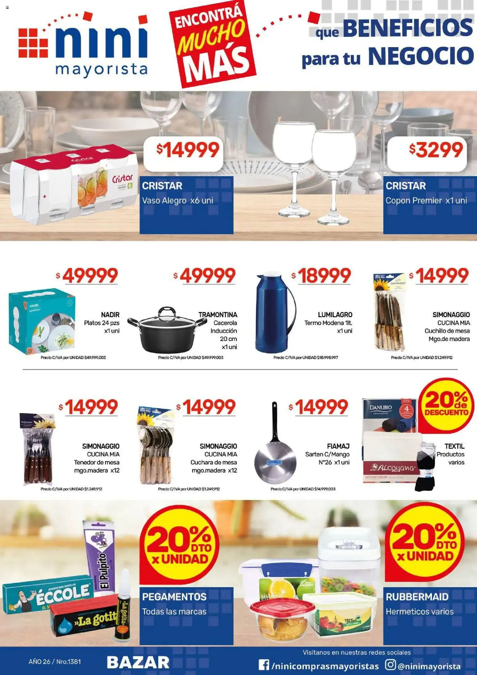 Ofertas de NINI Mayorista catálogo del 12/10/2026 - 18/10/2026 12 de octubre al 18 de octubre 2026 - Página 52 del catálogo