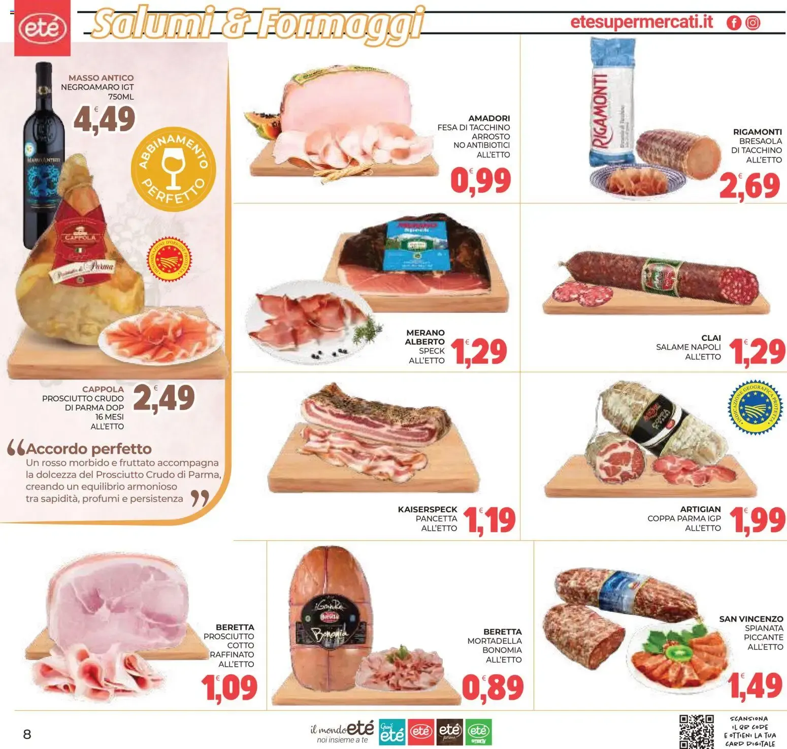 Eté volantino dal 23/10/2026 - online Offerte da 23 ottobre a 2 novembre di 2026 - Pagina del volantino 8