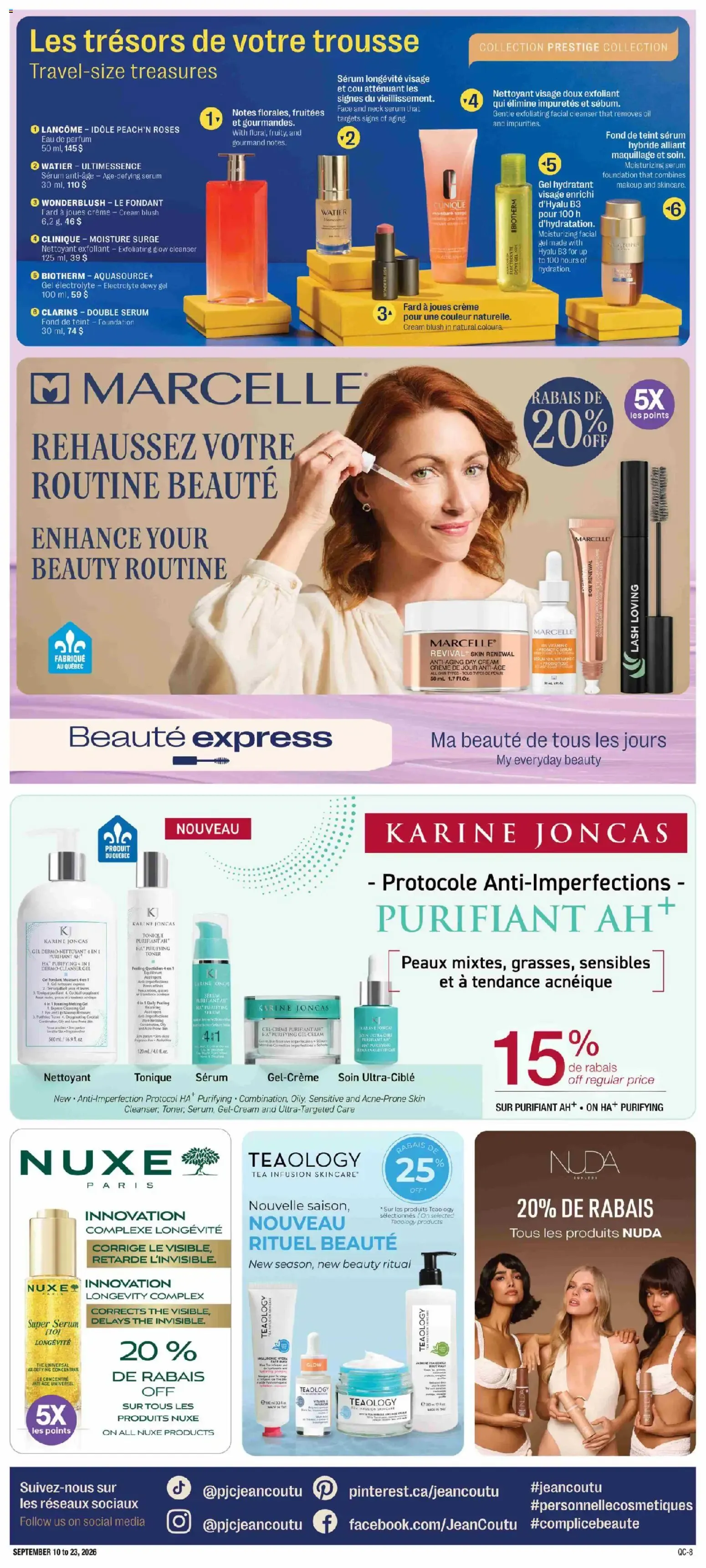 Jean Coutu - Évènement ma BEAUTÉ from September 10 to September 23 2026 - flyer page 8