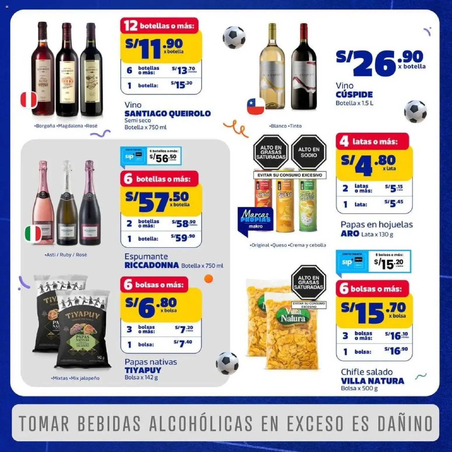Catalogo de Makro: Tu Negocio en Modo Fútbol 2 de julio al 13 de julio 2026 - Pag 4