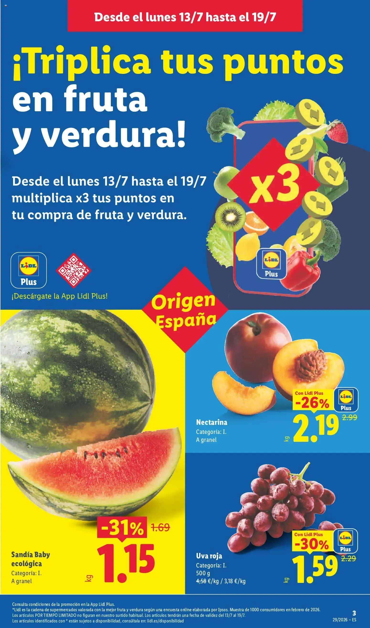 Catálogo de Lidl folleto del 13/07/2026 | Ofertas 13 de julio al 19 de julio 2026 - Página 3