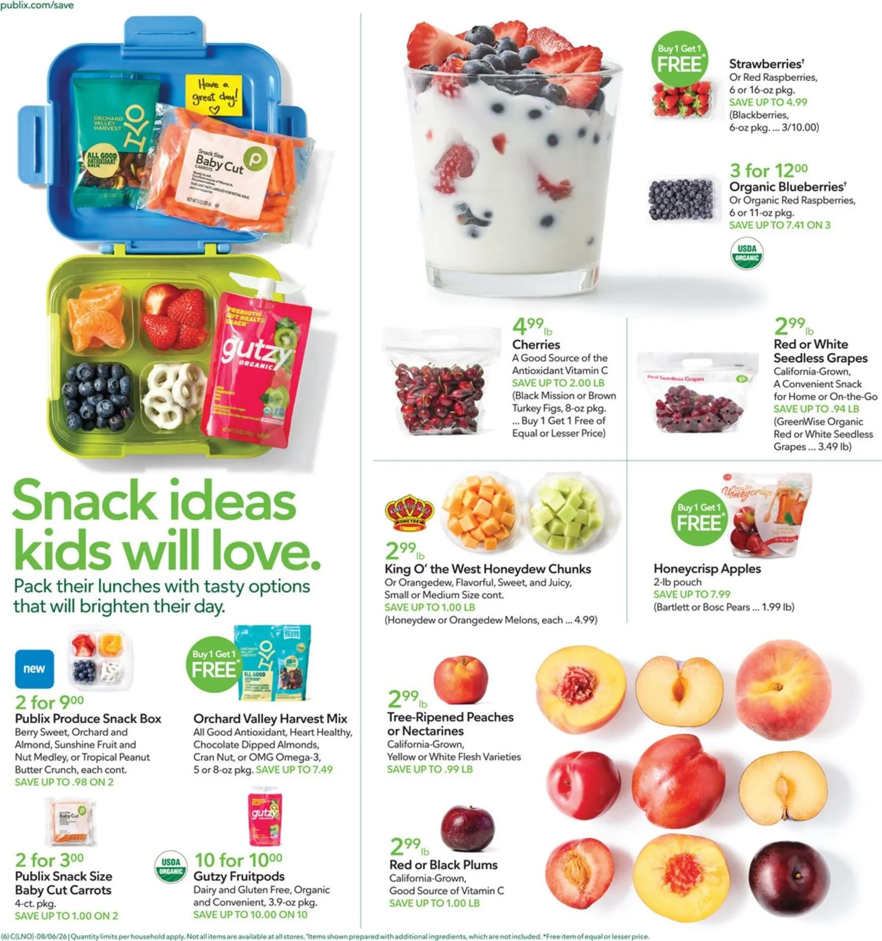 Weekly ad Publix: Save and Go - Deals on Your Dinner Favorites from August 5 to August 11 2026 - Page 6