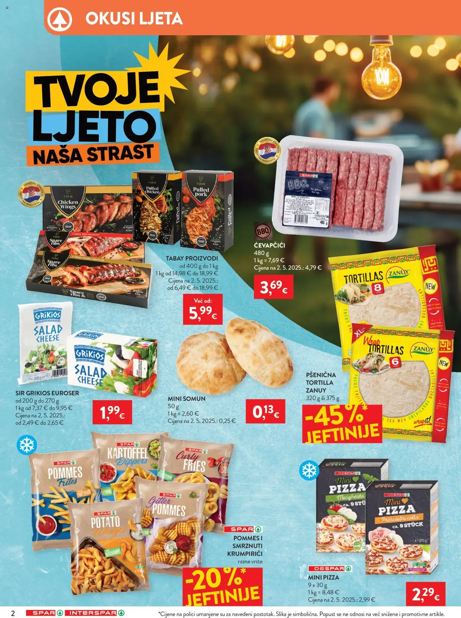 Katalog Interspar Katalog novi od 12.08.2026 na listanje > letak digitalni od 12. kolovoza do 18. kolovoza 2026. - Pregled Stranica 2